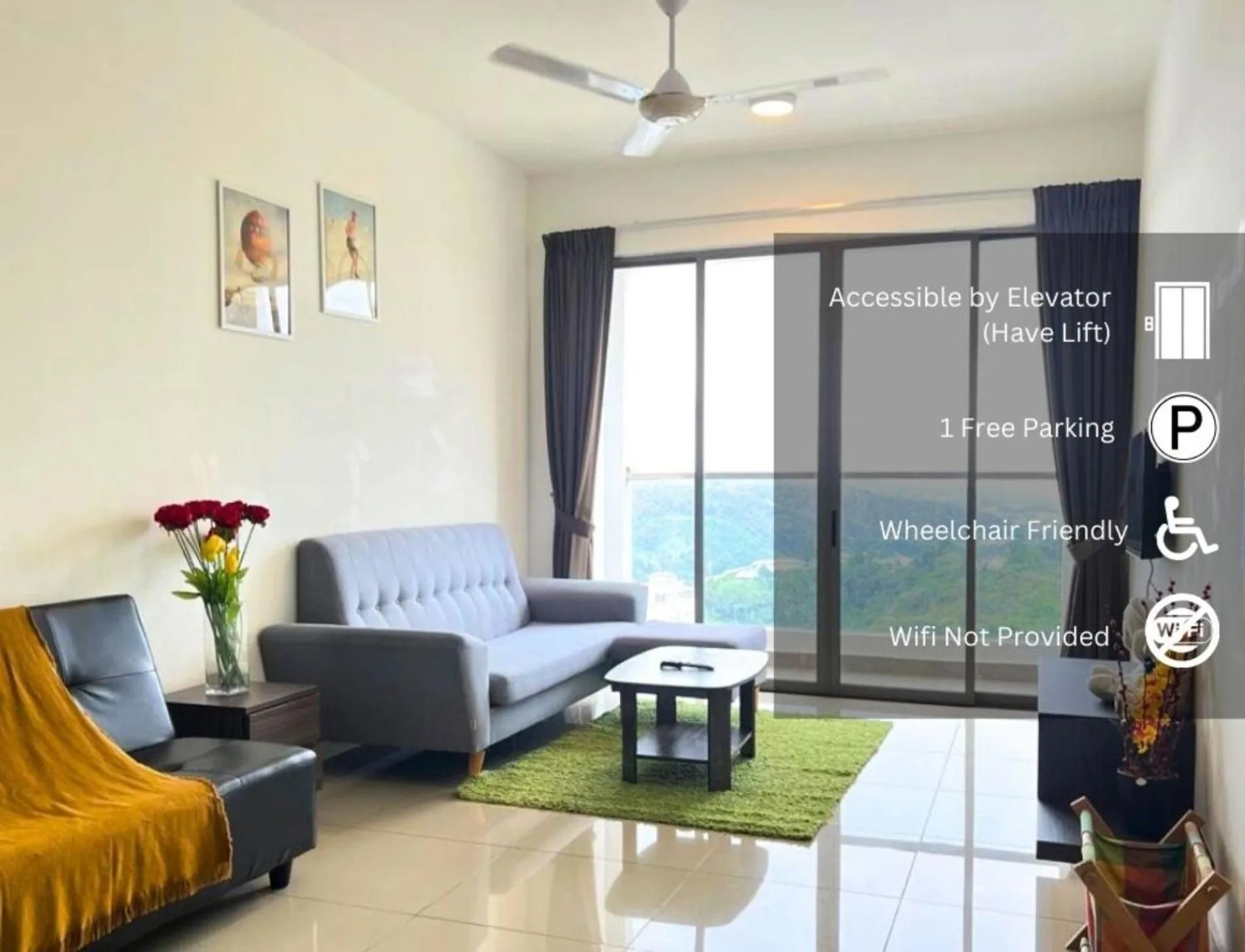 Living room in PLAY at Palas Horizon @ Kea Farm