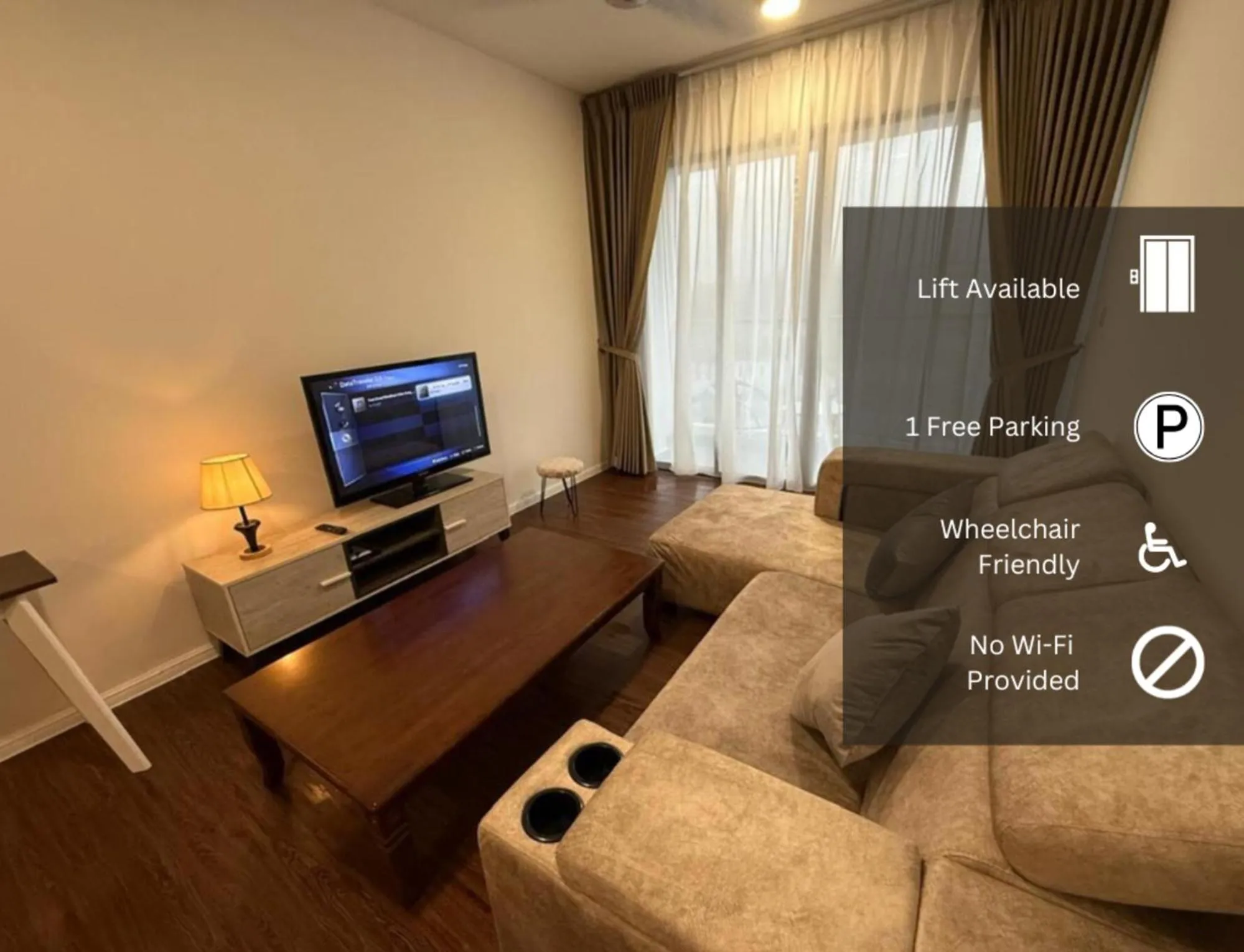 Living room in PLAY at Palas Horizon @ Kea Farm