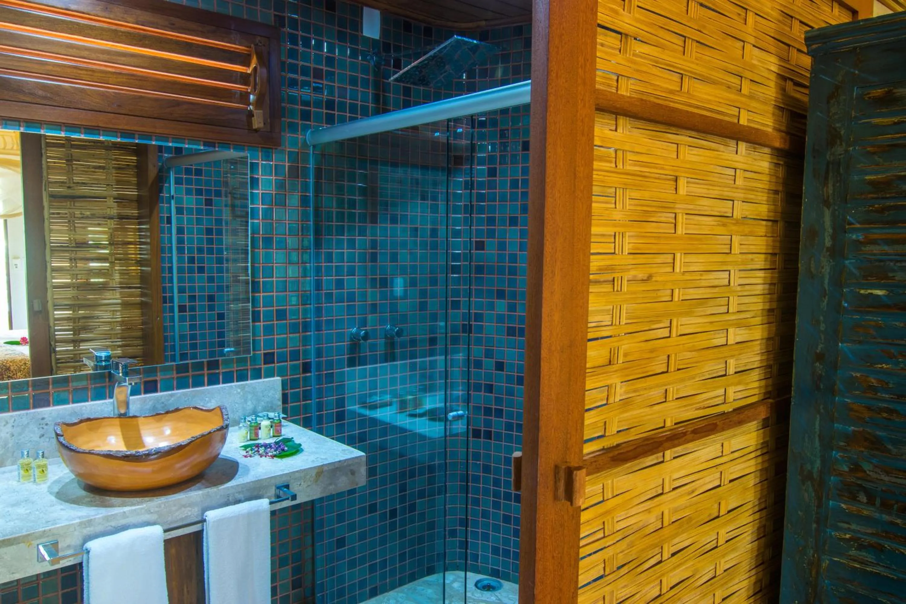 Bathroom in Hotel Villa Balidendê