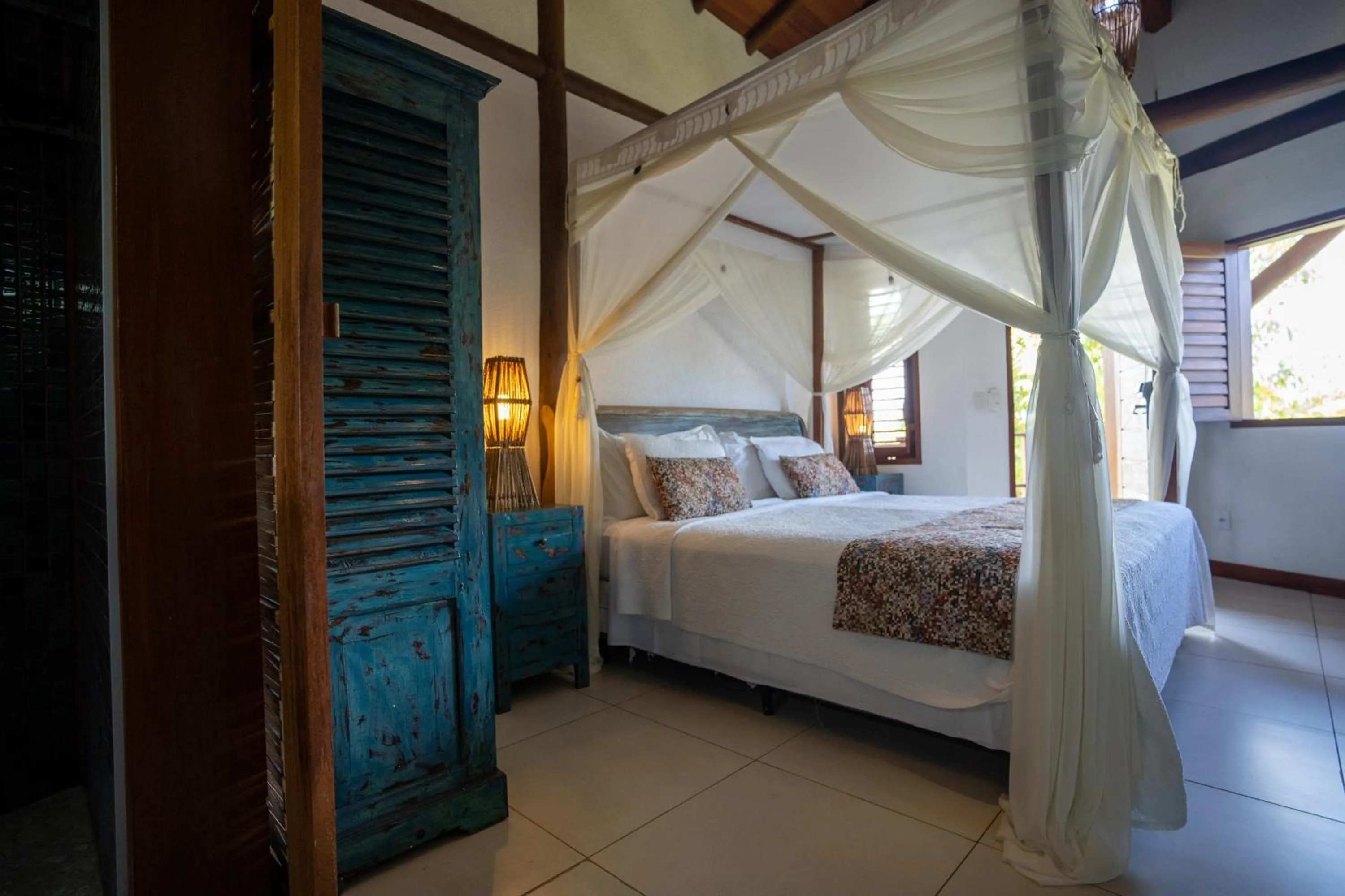 Bed in Hotel Villa Balidendê