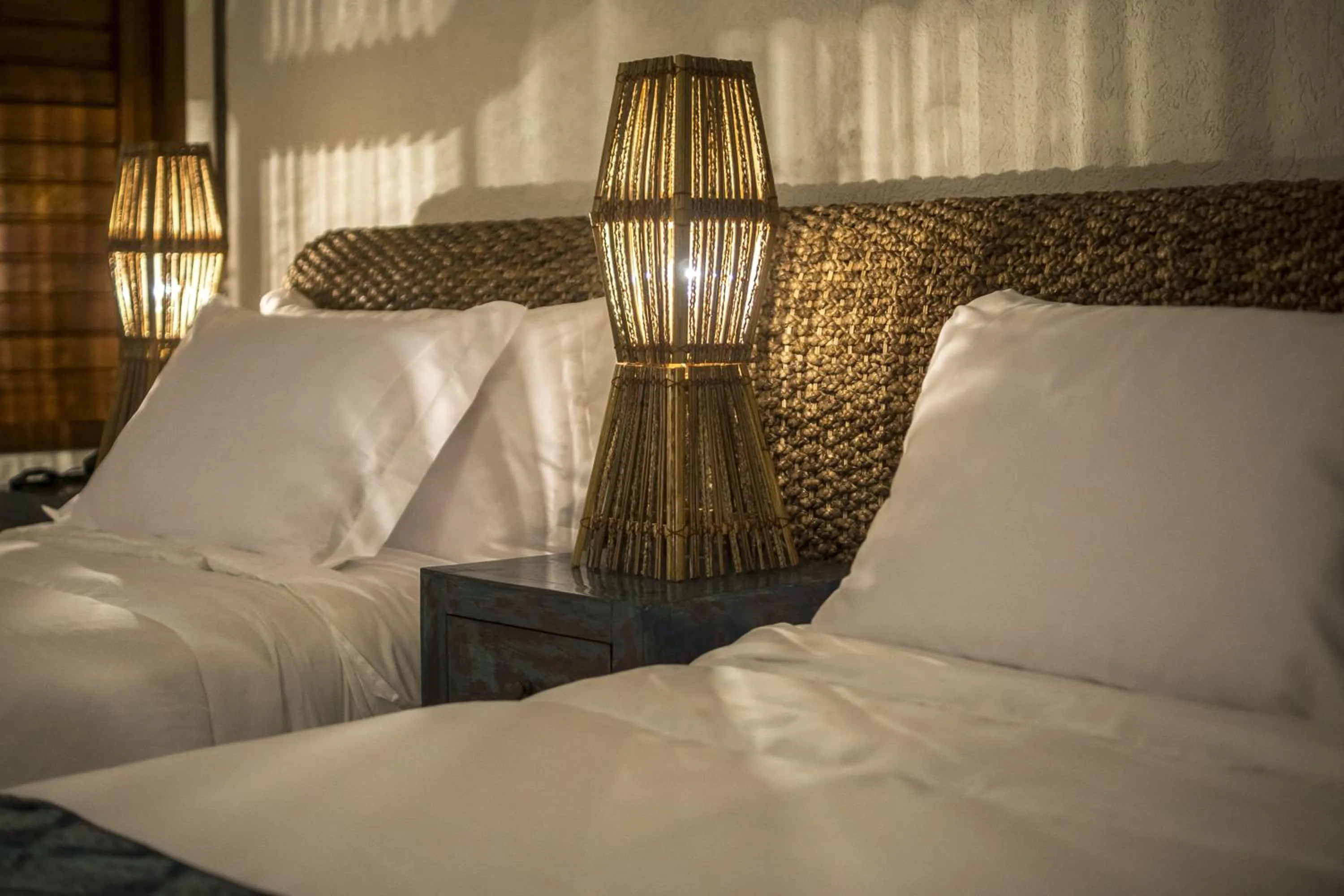 Decorative detail, Bed in Hotel Villa Balidendê