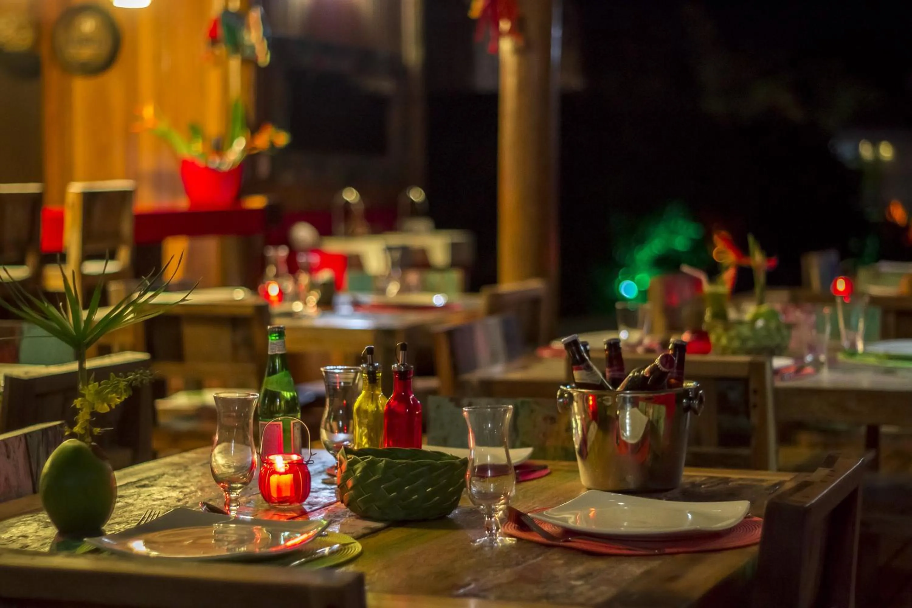 Restaurant/places to eat in Hotel Villa Balidendê