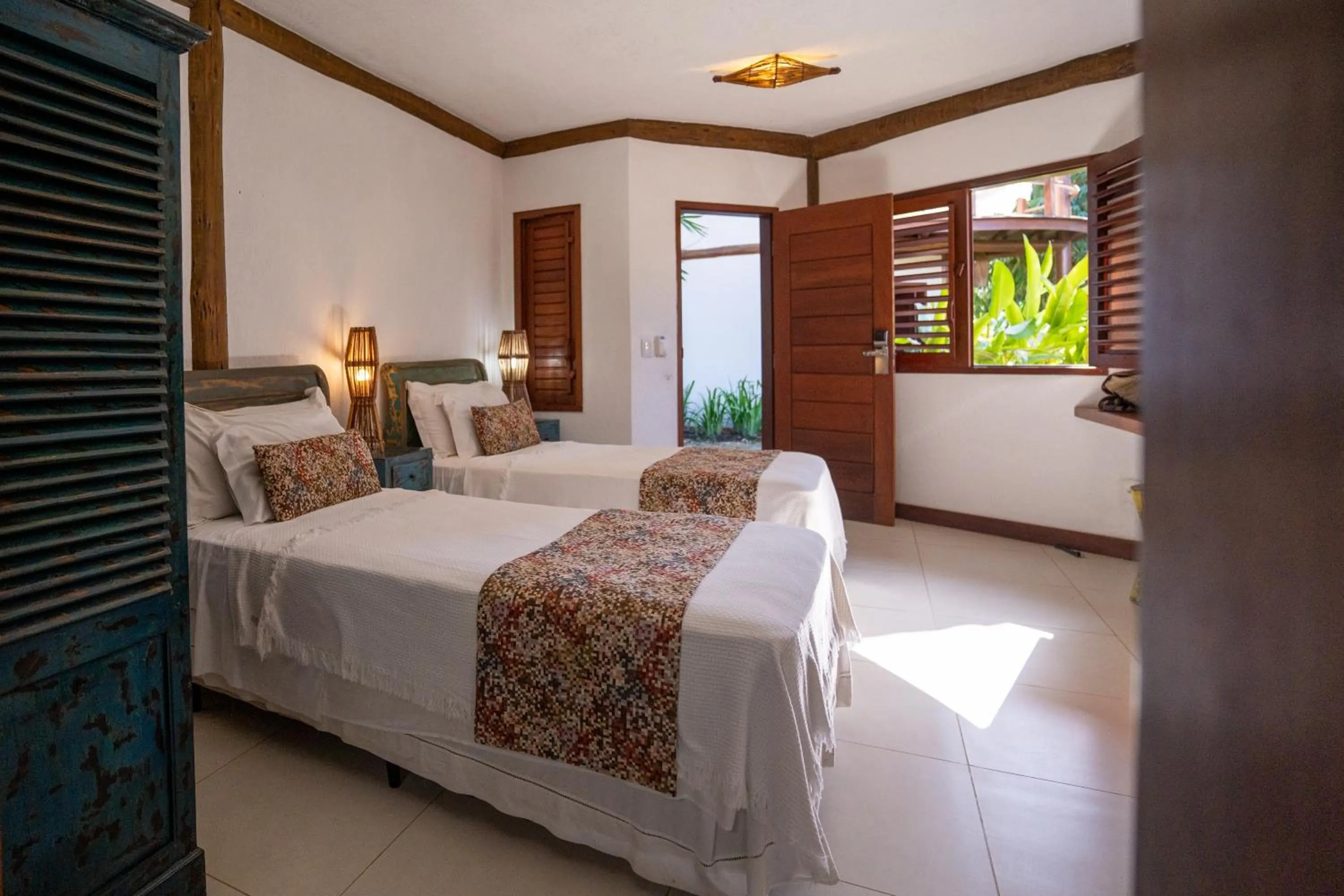 Bed in Hotel Villa Balidendê