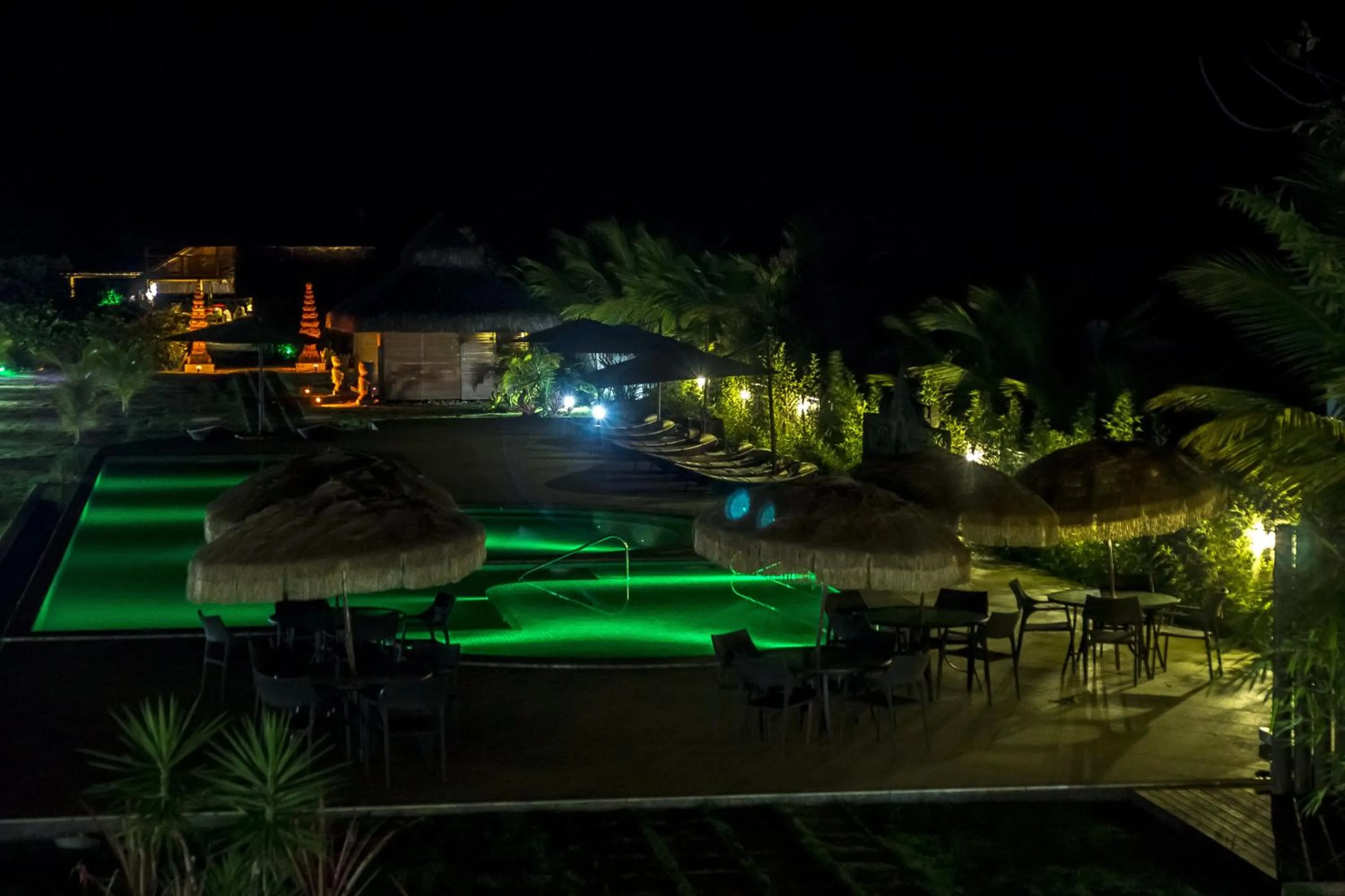 Swimming pool in Hotel Villa Balidendê
