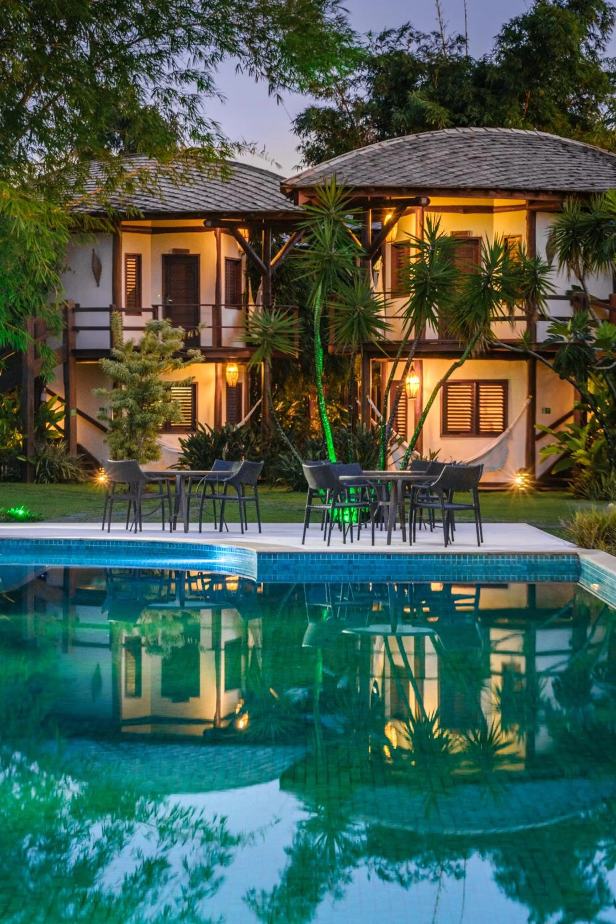 Property building in Hotel Villa Balidendê