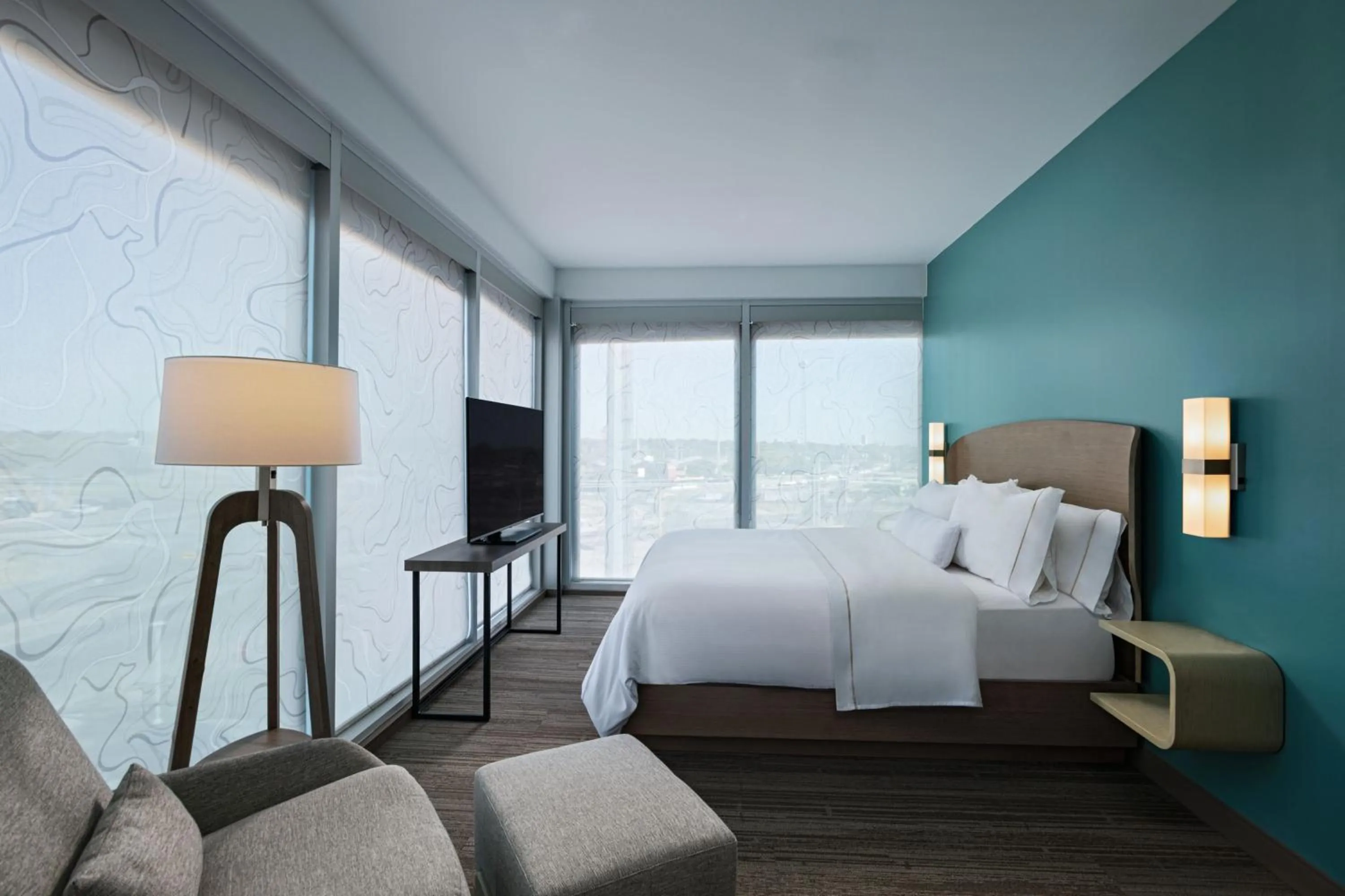 Bedroom, Bed in Element Waco