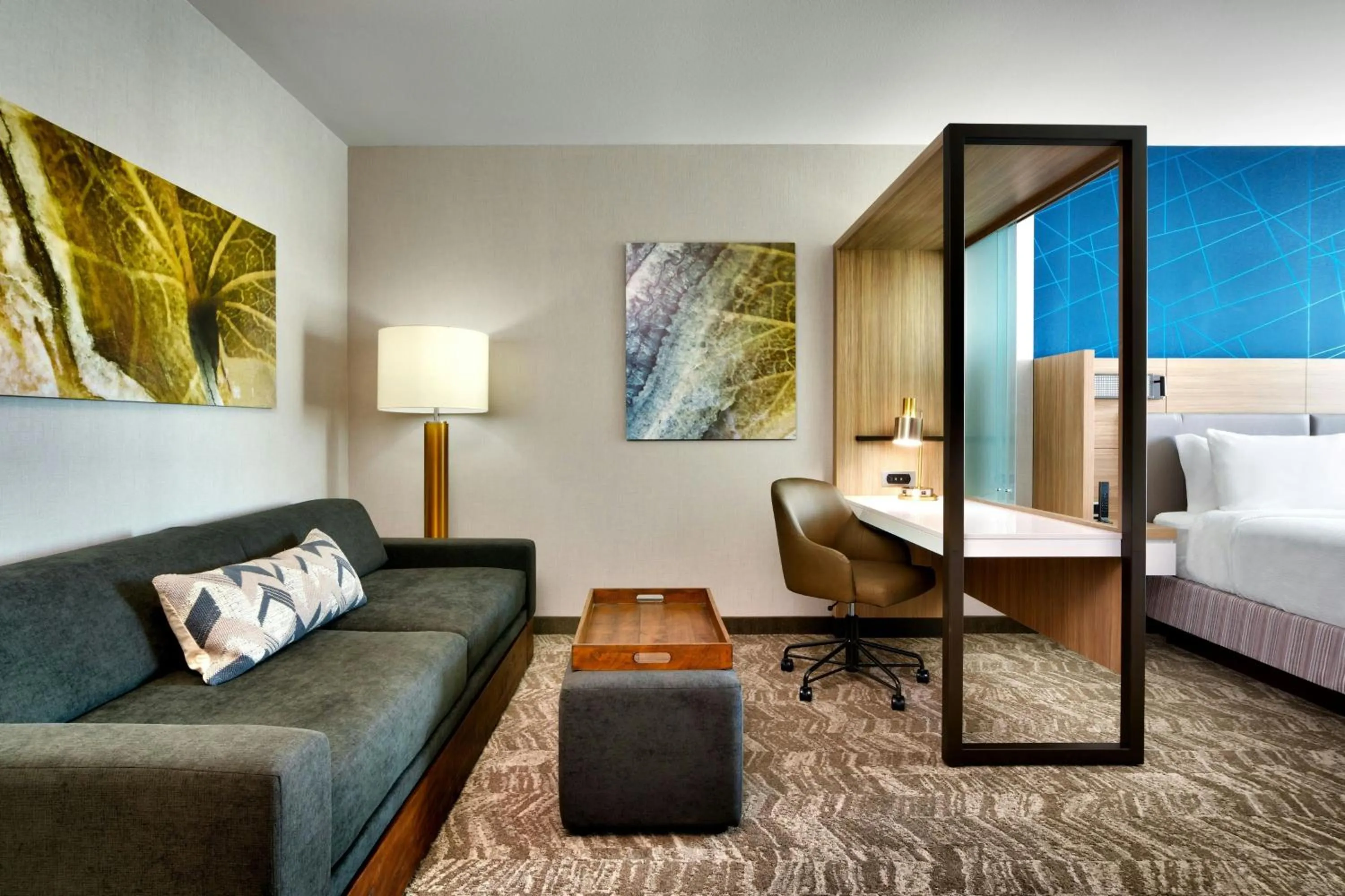 Photo of the whole room, Bed in SpringHill Suites by Marriott Cottonwood