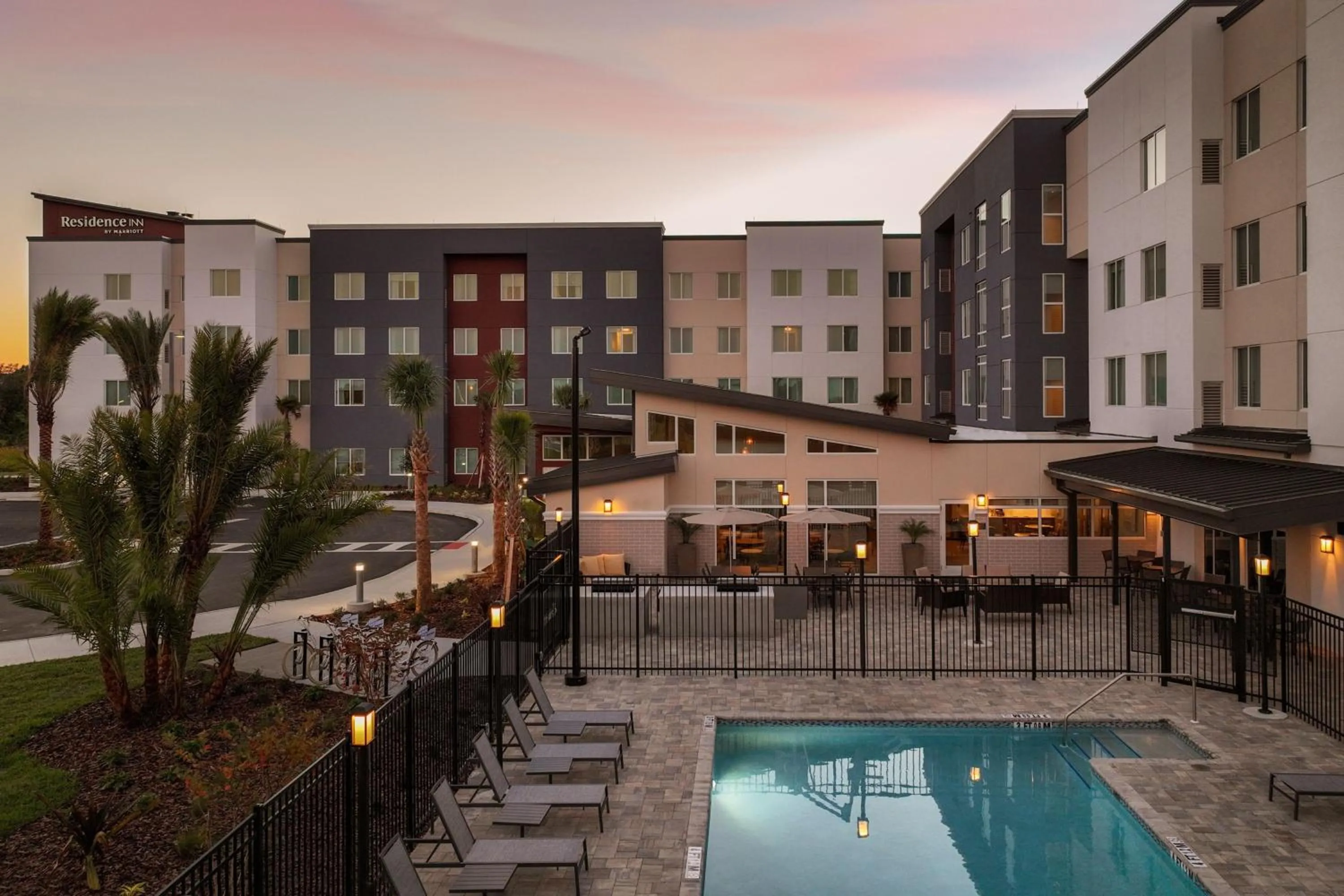 Swimming pool in Residence Inn by Marriott Tampa Wesley Chapel