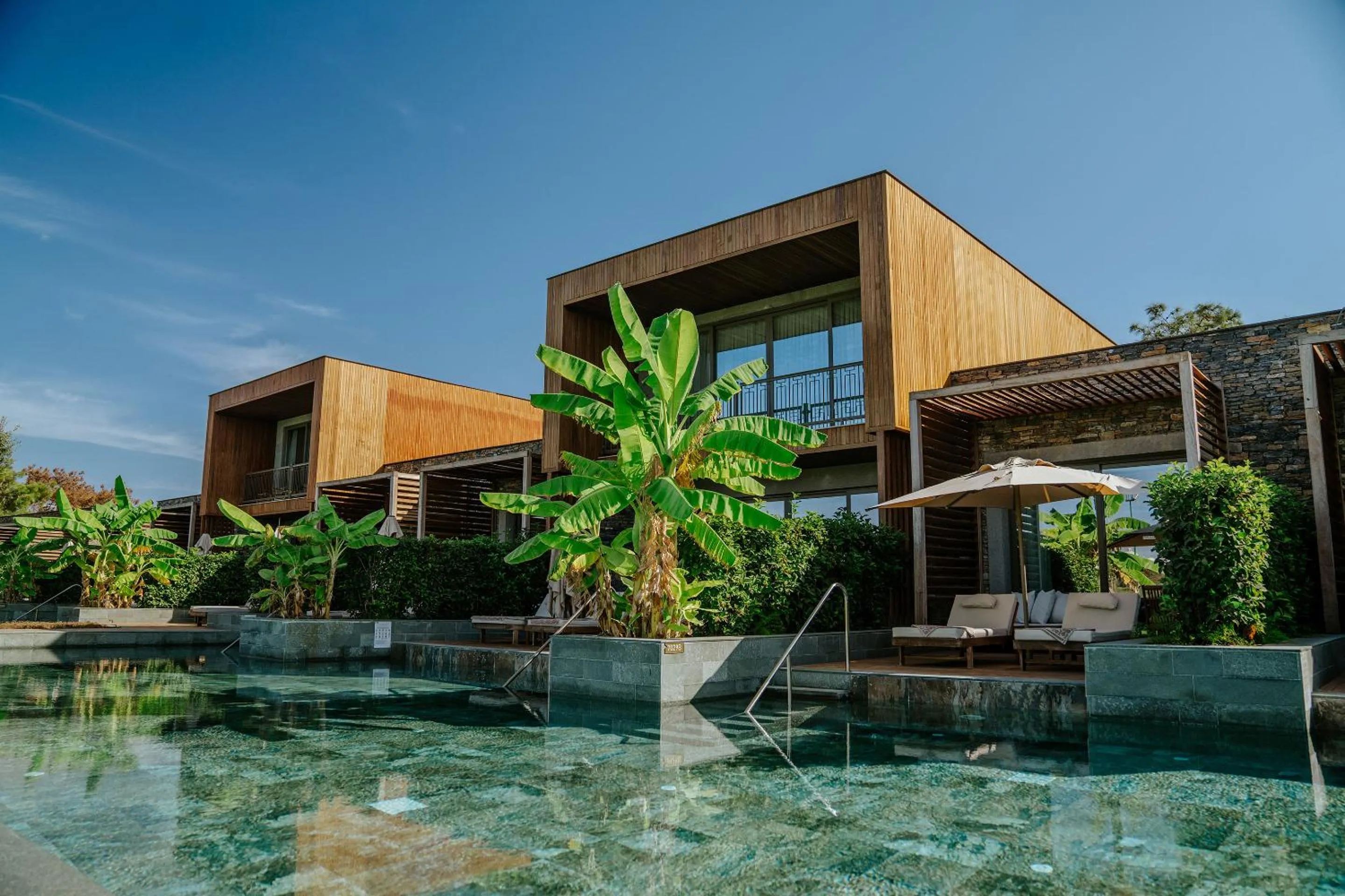 Pool view in Cullinan Belek