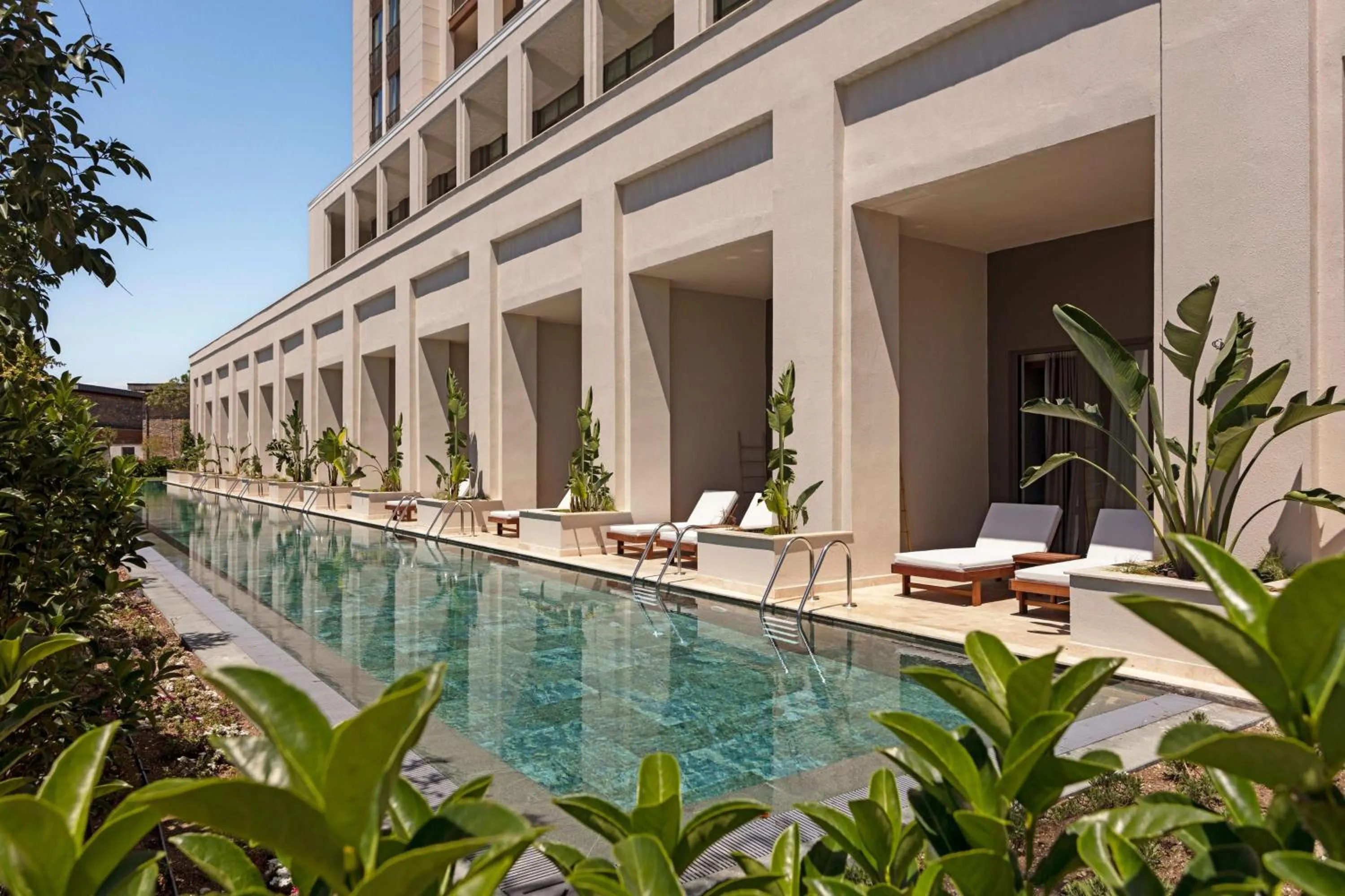 Pool view in Cullinan Belek