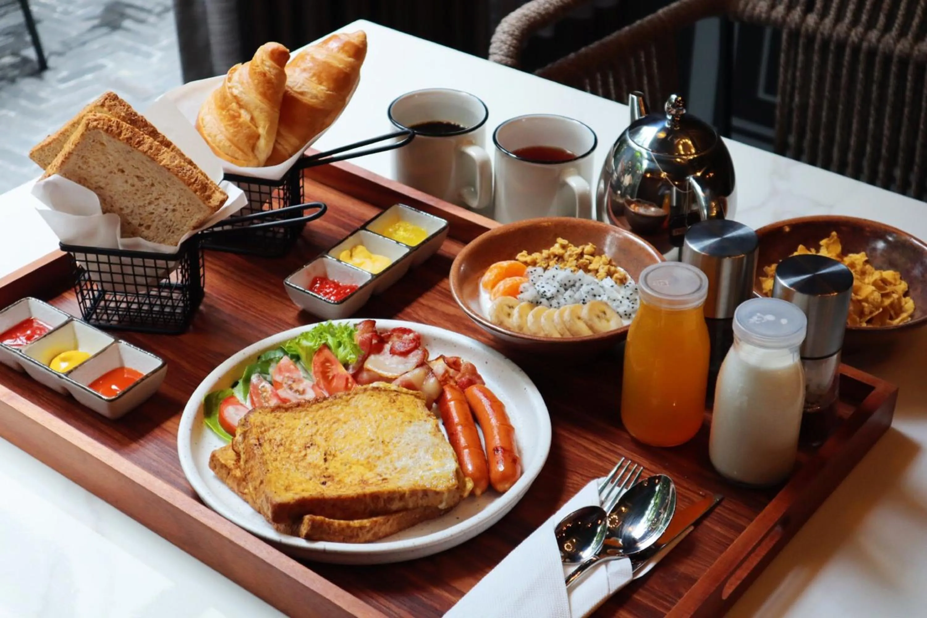 Breakfast in PASSA Hotel Bangkok