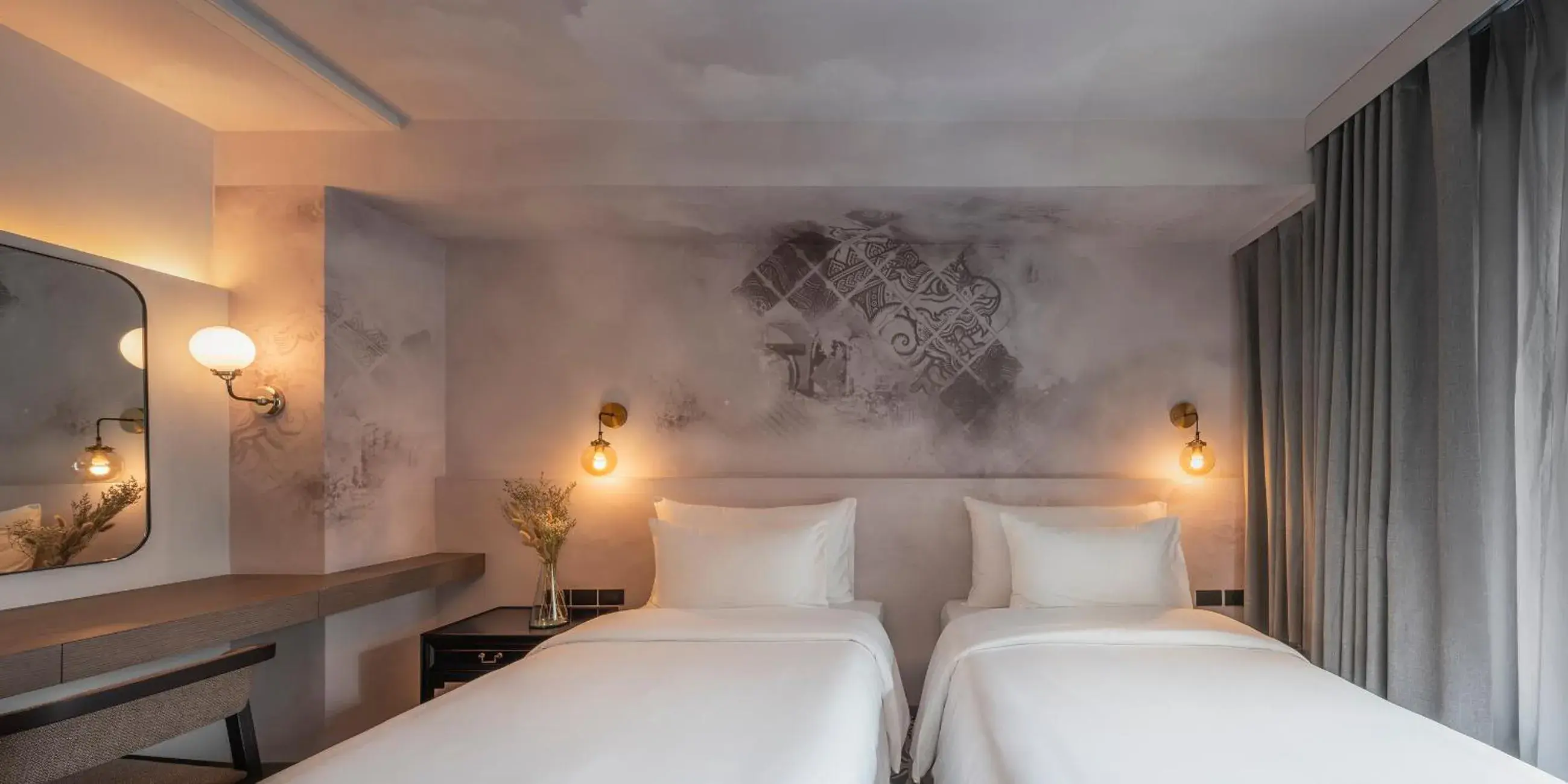 Superior Twin Room in PASSA Hotel Bangkok Superior Twin Room in PASSA Hotel Bangkok