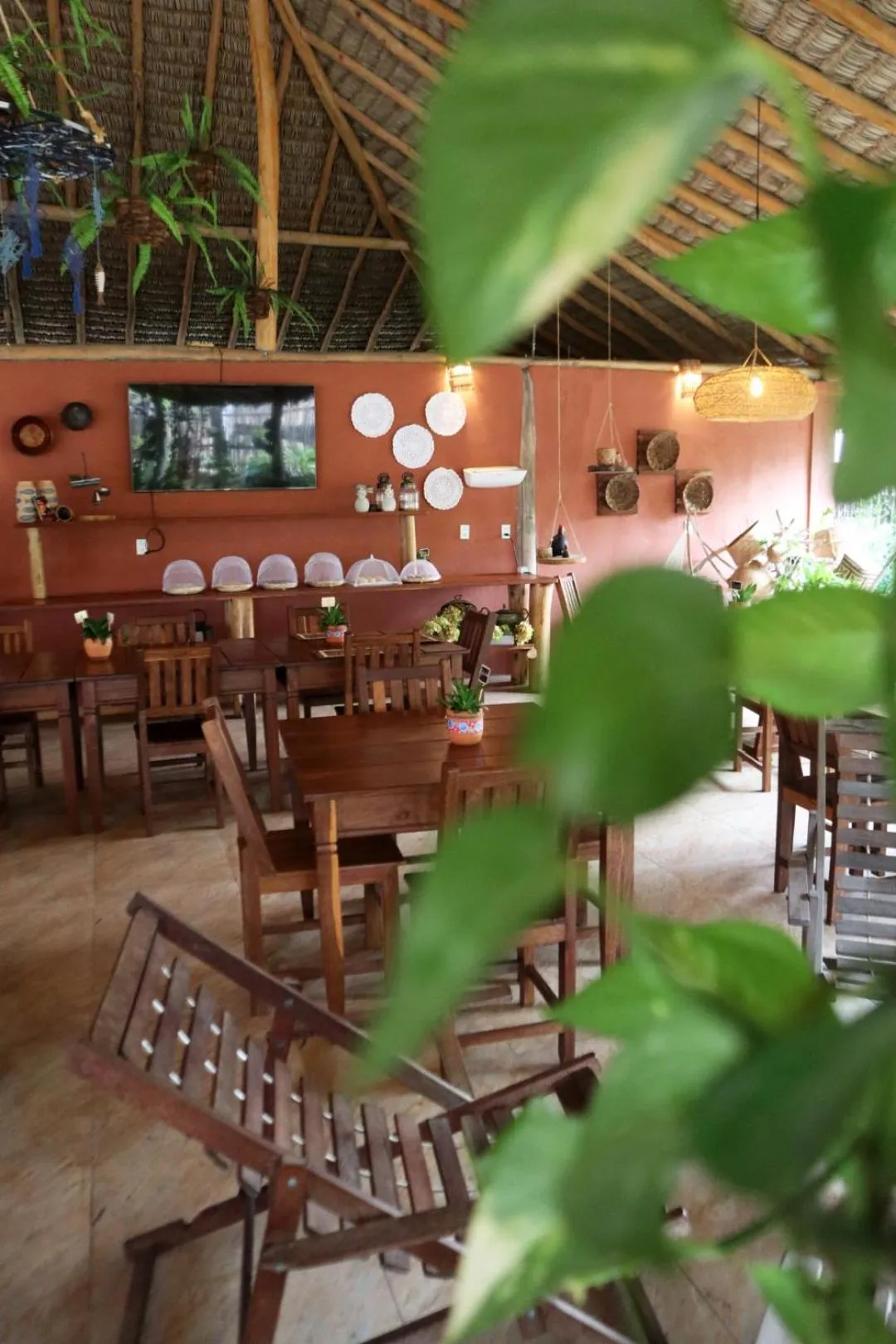 Restaurant/places to eat in Pousada Vila Camurim
