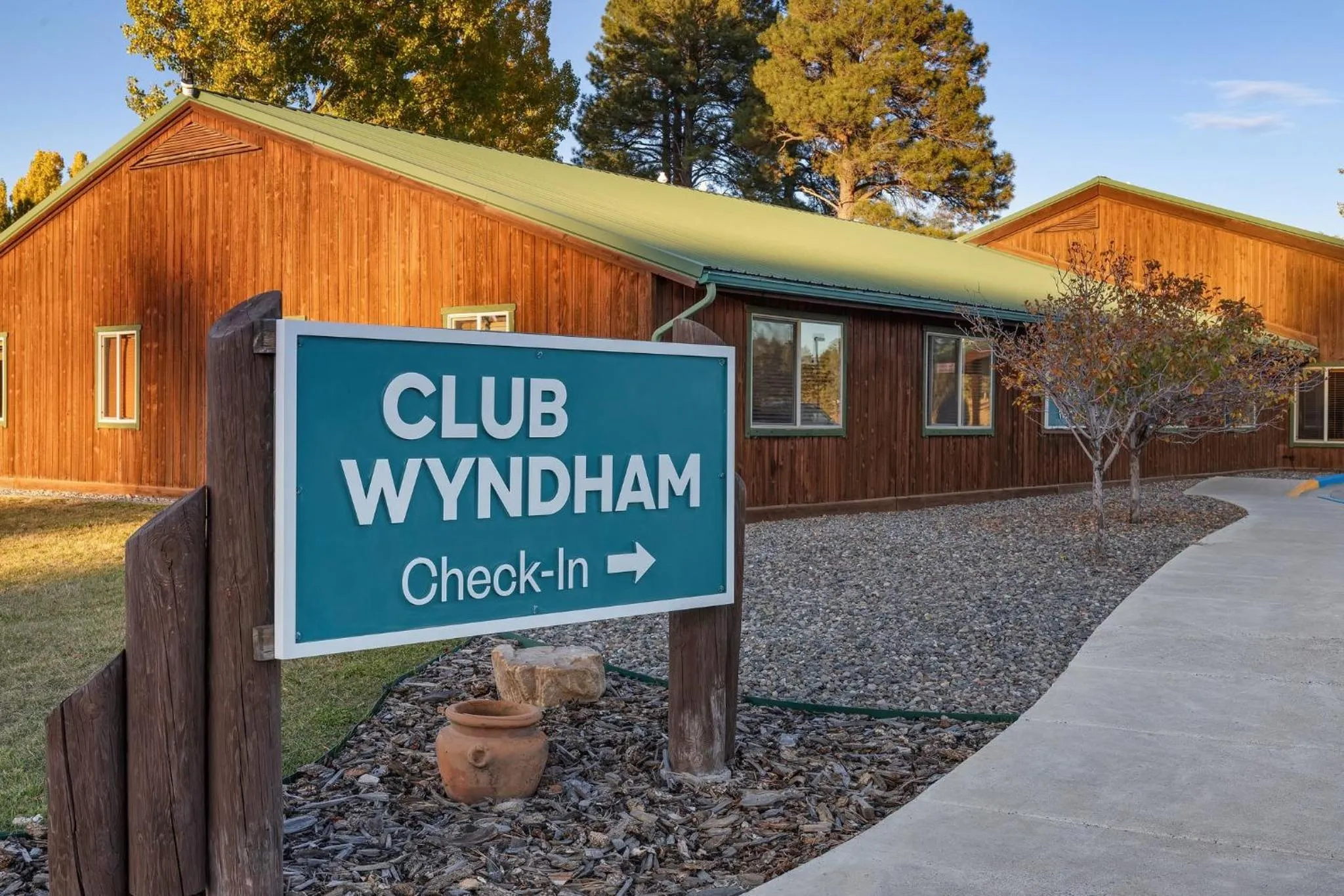 Property building in Club Wyndham Pagosa