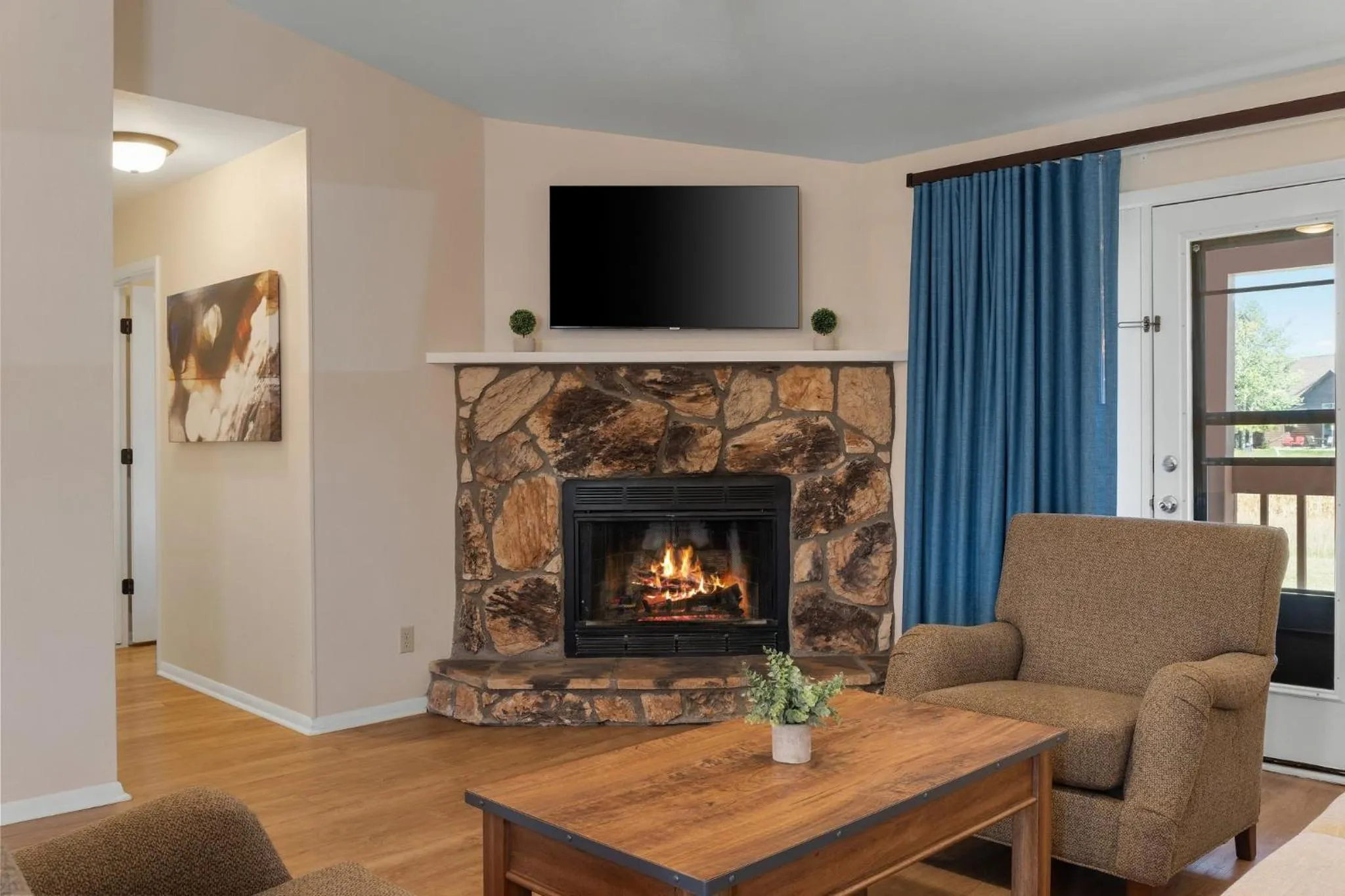 Living room in Club Wyndham Pagosa