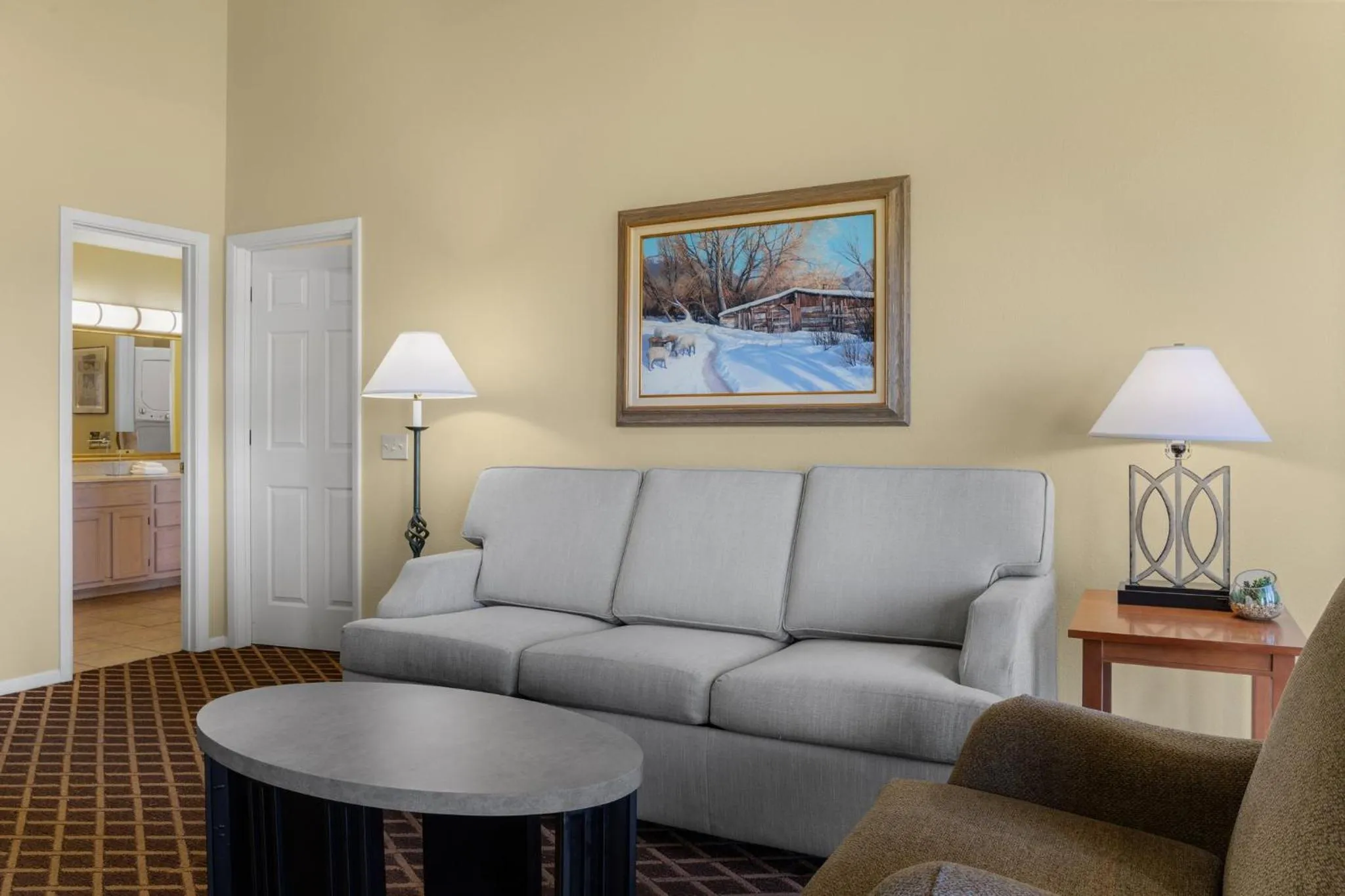 Living room in Club Wyndham Pagosa