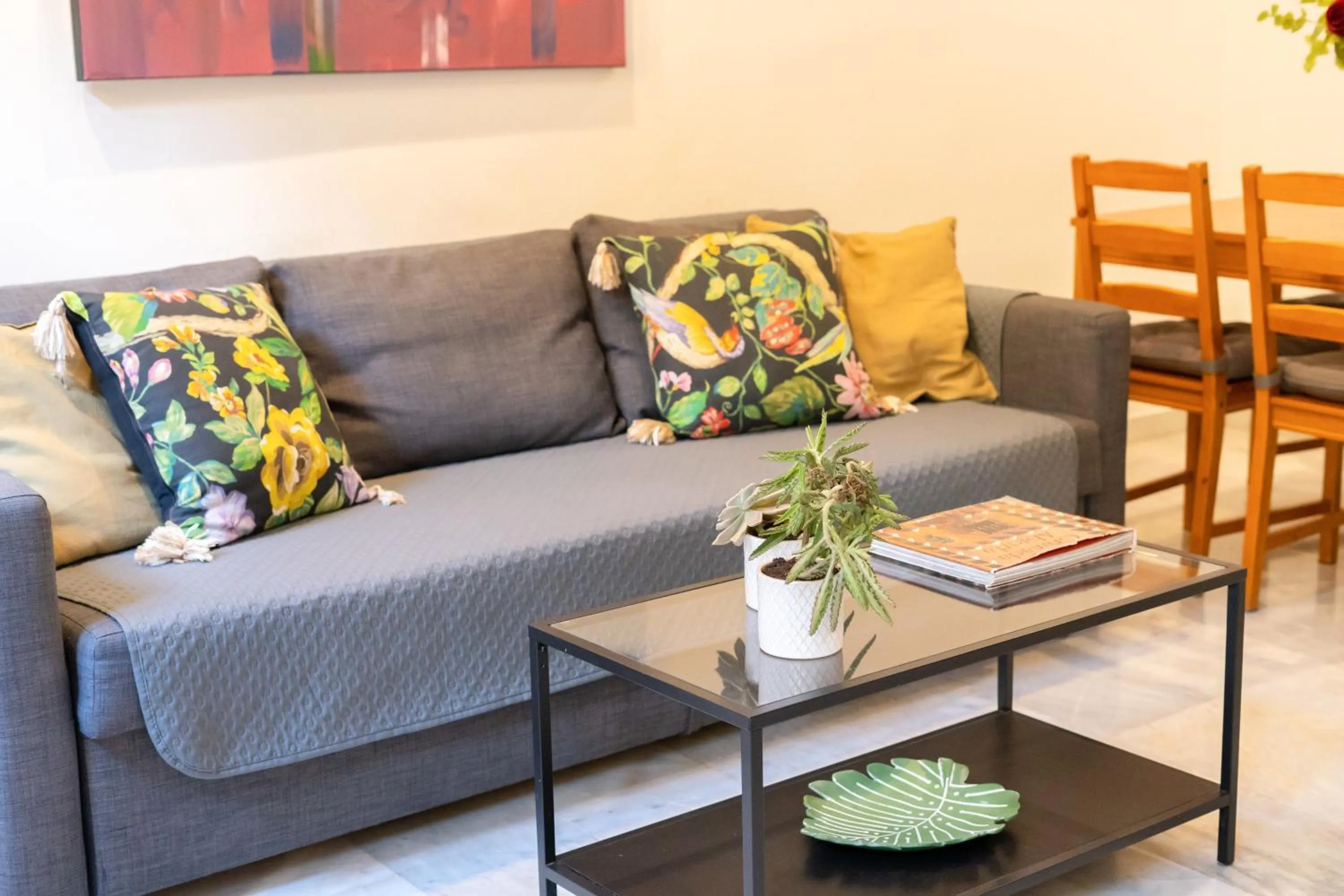 Living room in Apartamentos Granata