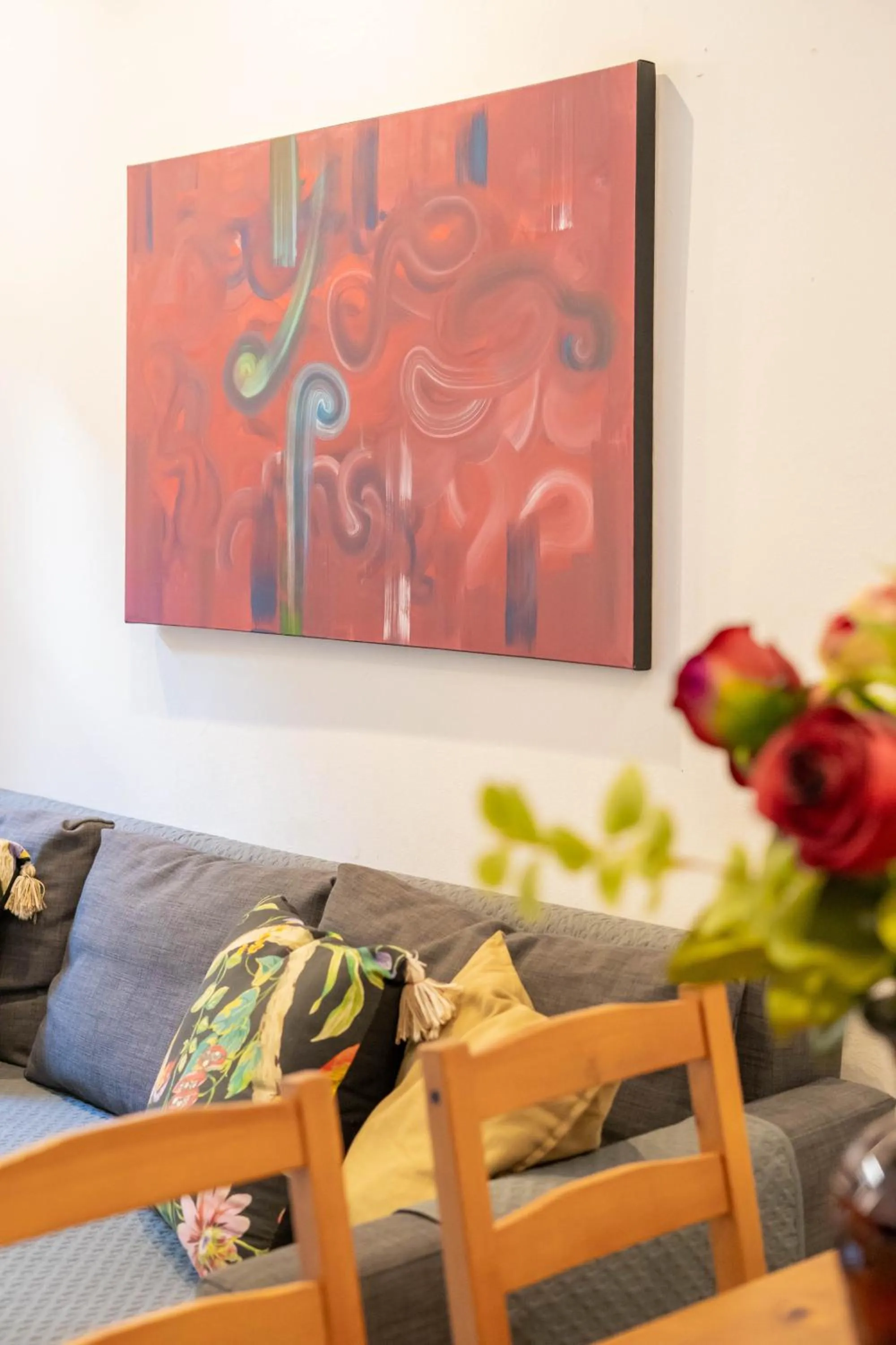 Living room in Apartamentos Granata