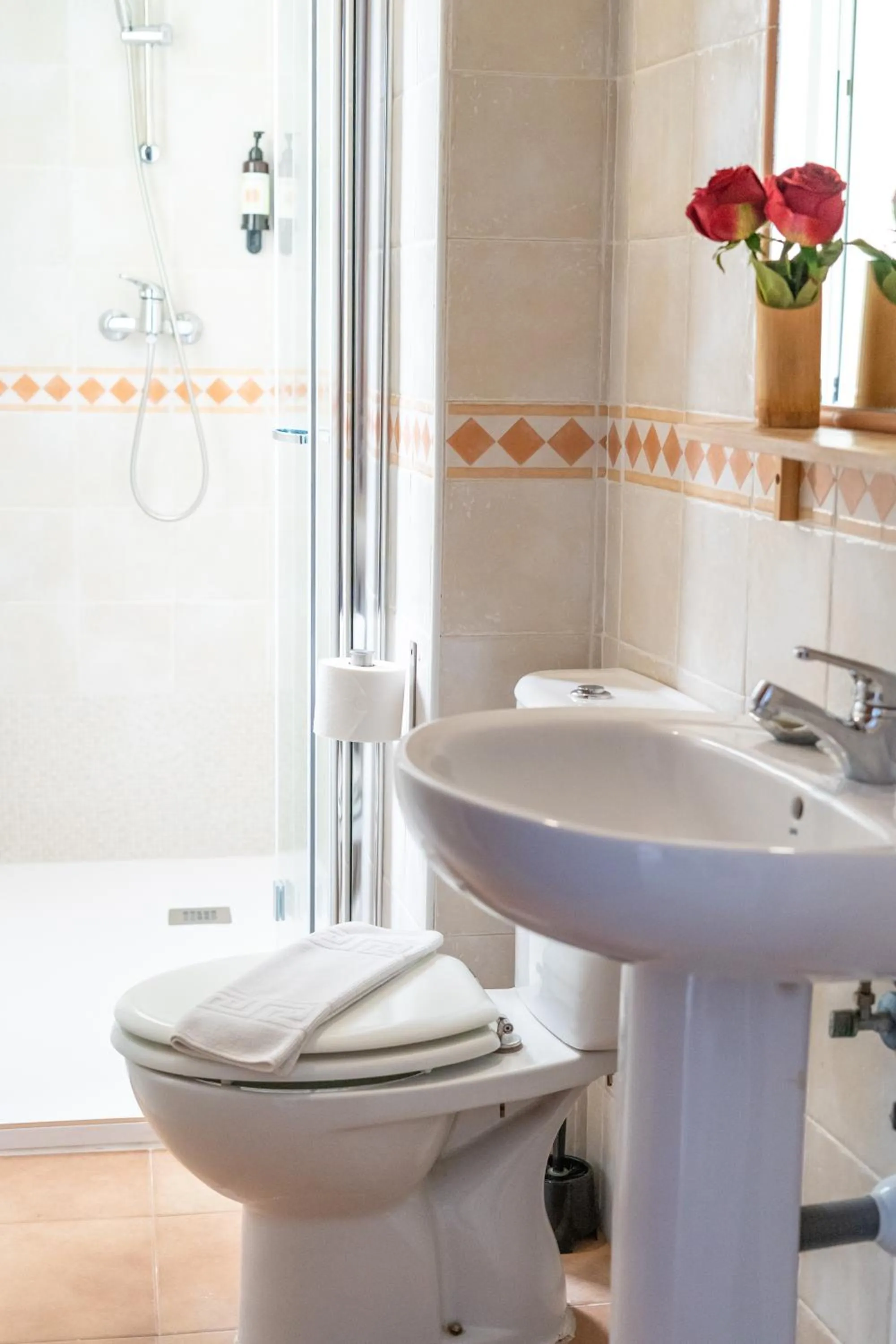 Shower in Apartamentos Granata