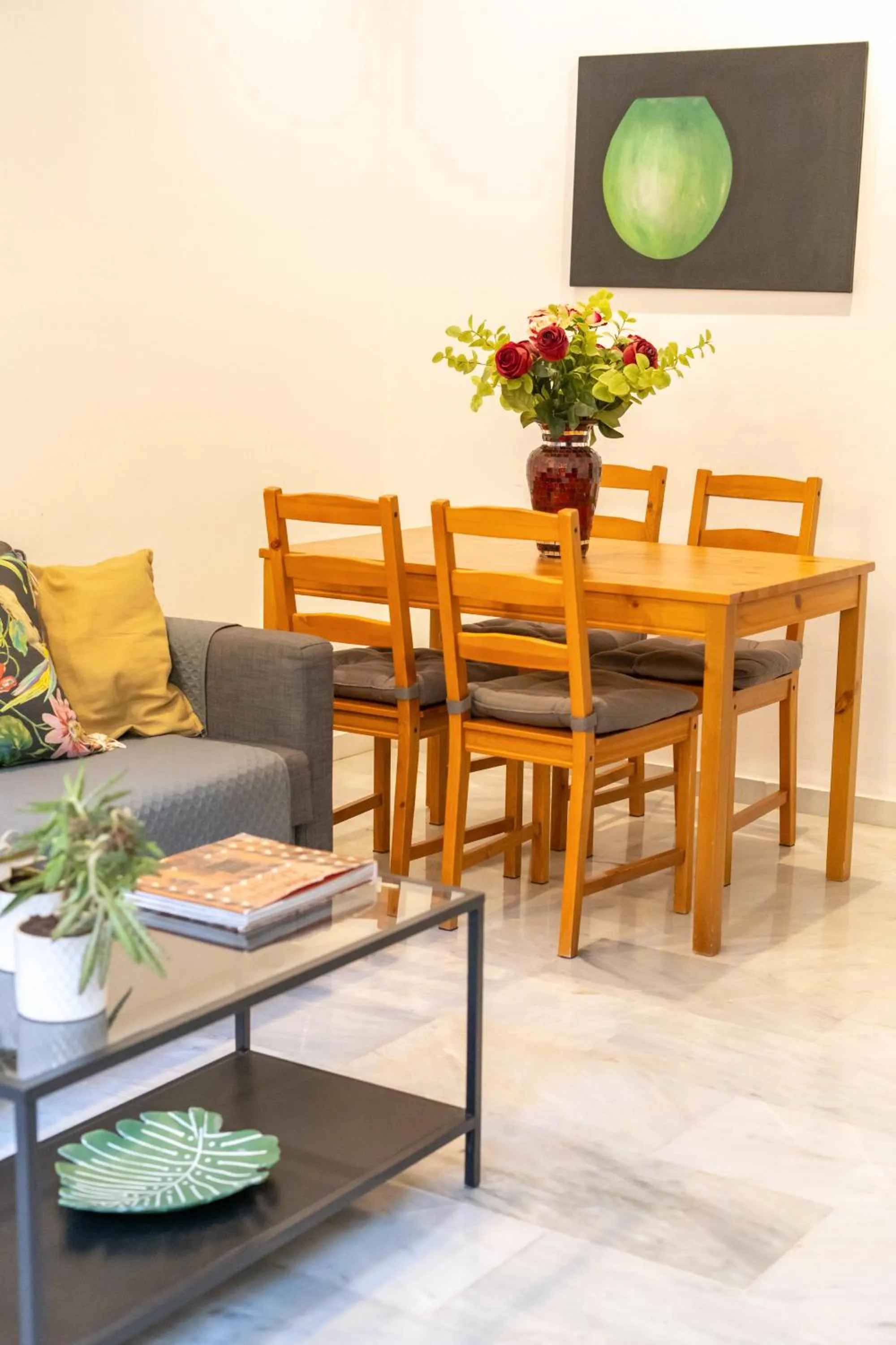 Living room in Apartamentos Granata