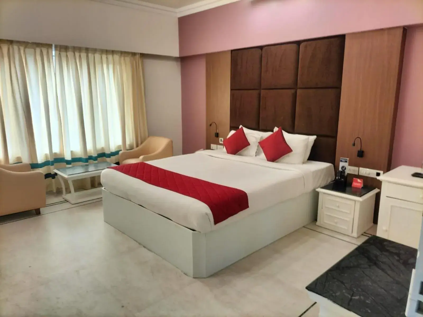 Superior King Room - single occupancy in Zip By Spree Hotels Surabi International Vellore Superior King Room - single occupancy in Zip By Spree Hotels Surabi International Vellore