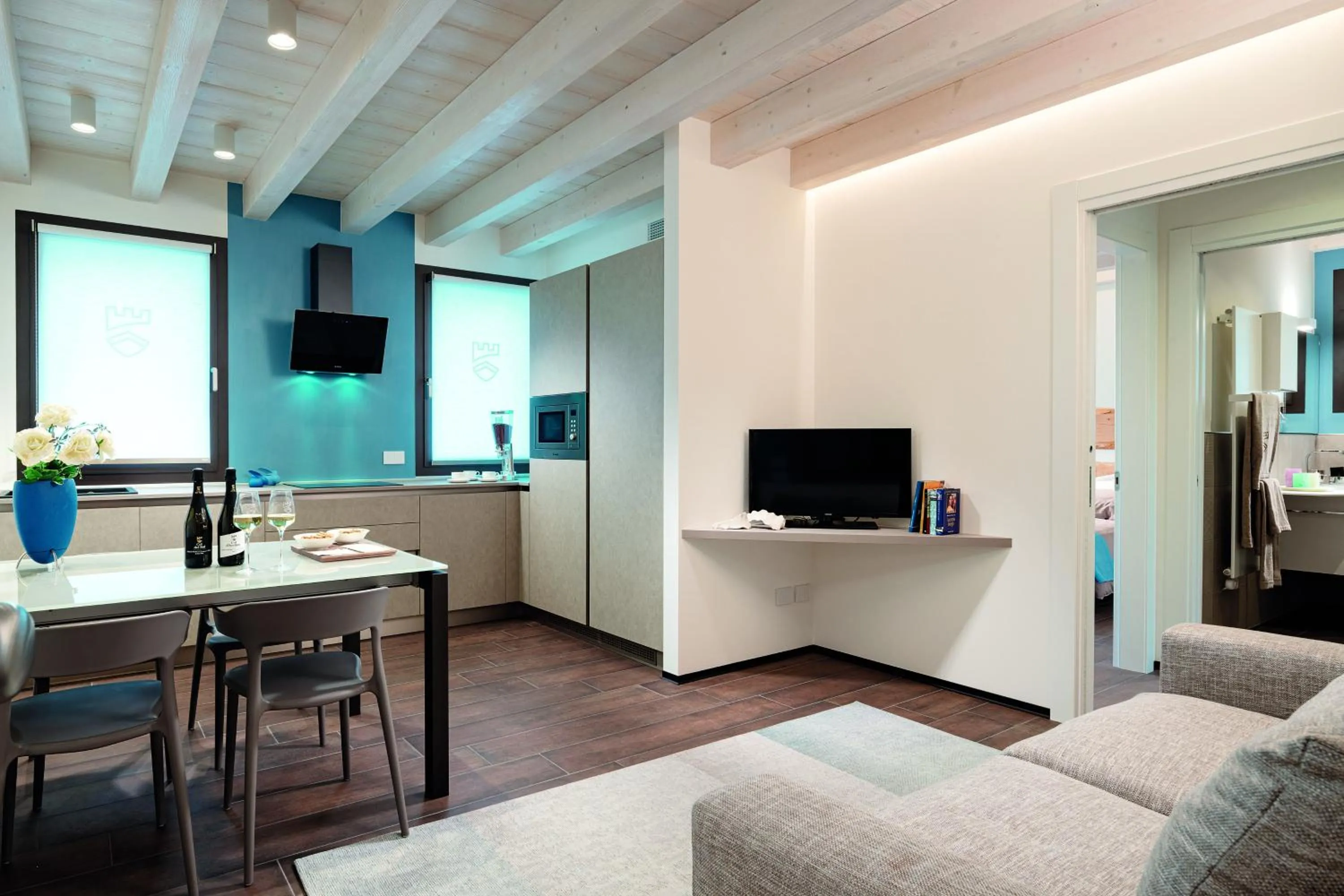 Living room in Progress Country & Wine House