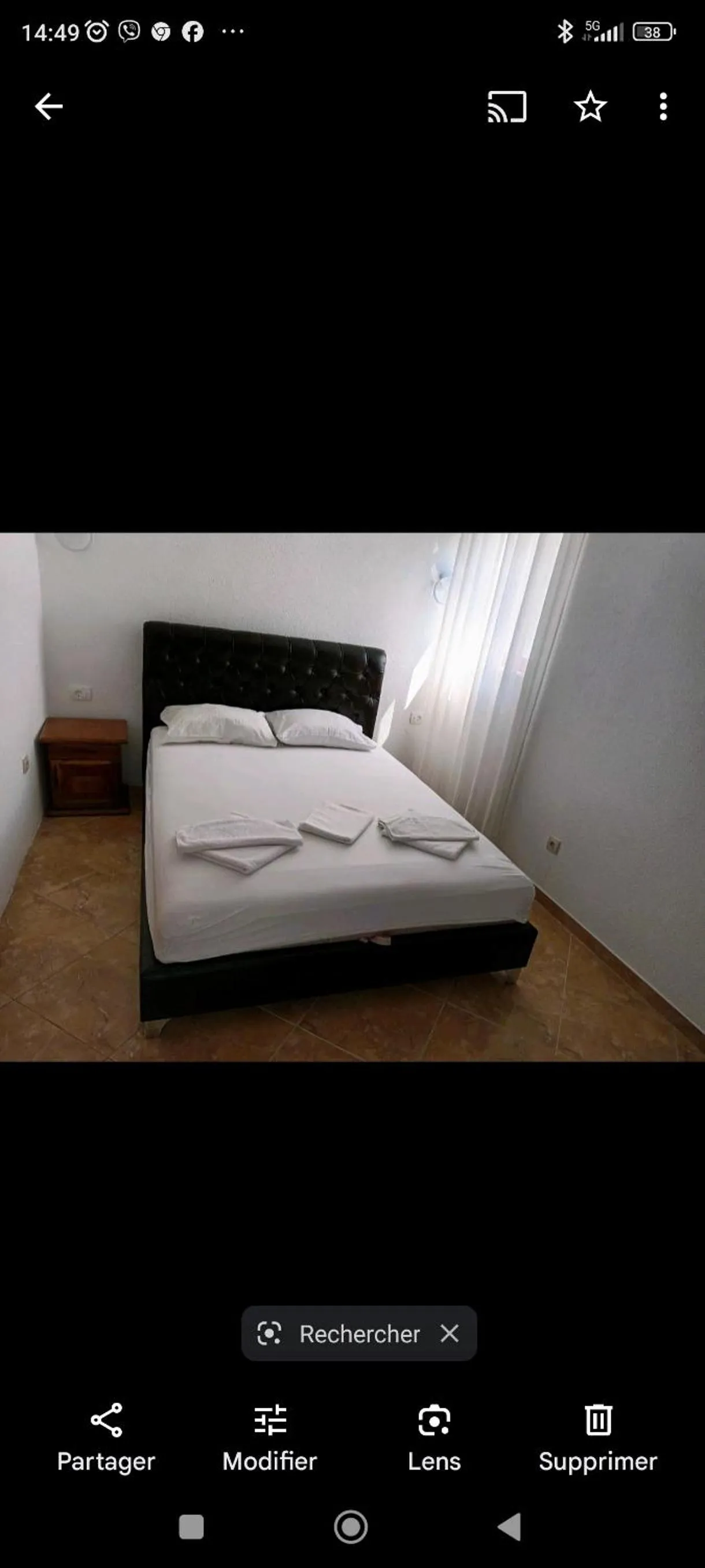 Bedroom, Bed in Villa M