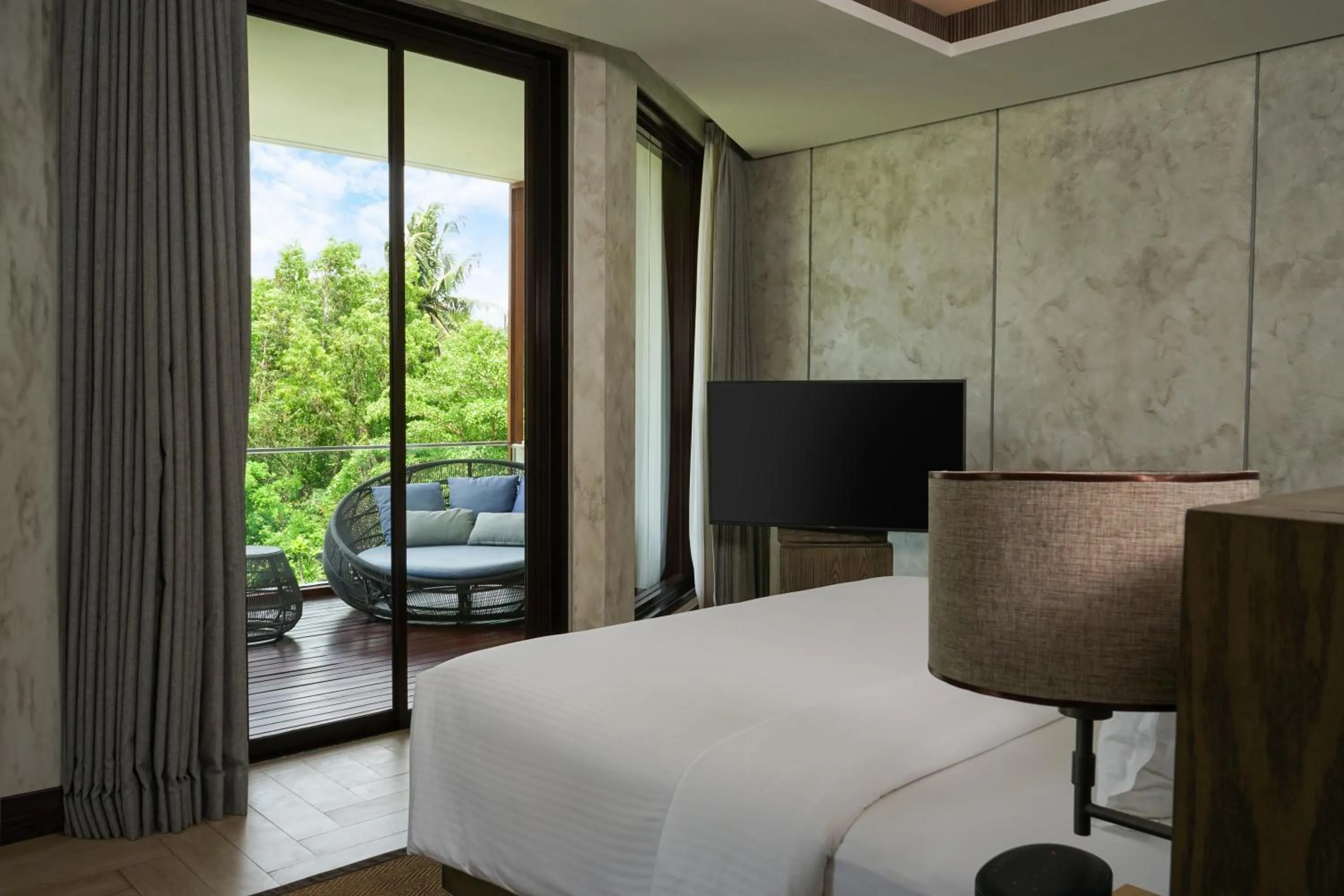 Bed in Pullman Lombok Merujani Mandalika Beach Resort