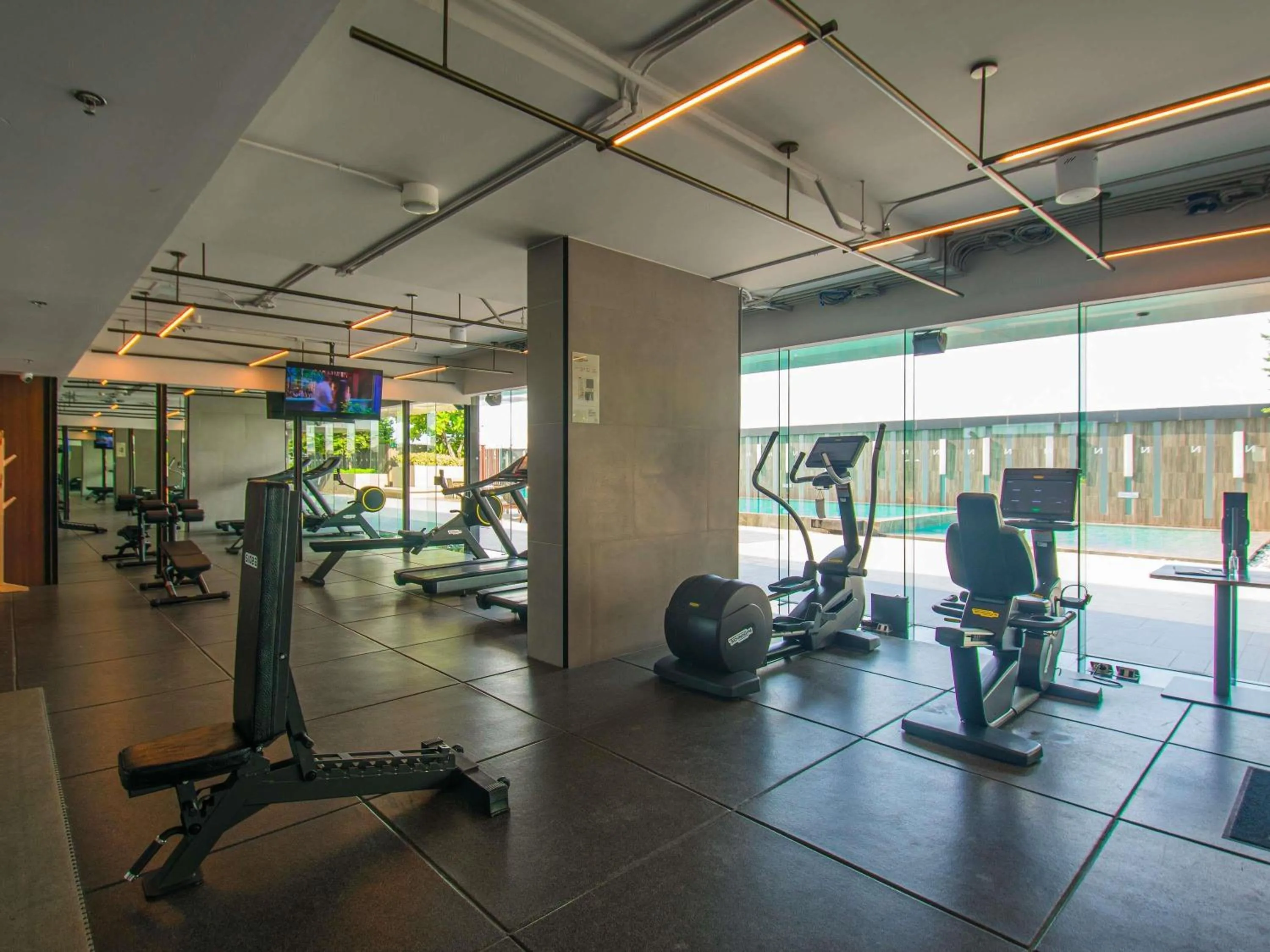 Fitness centre/facilities in Novotel Bangkok Future Park Rangsit