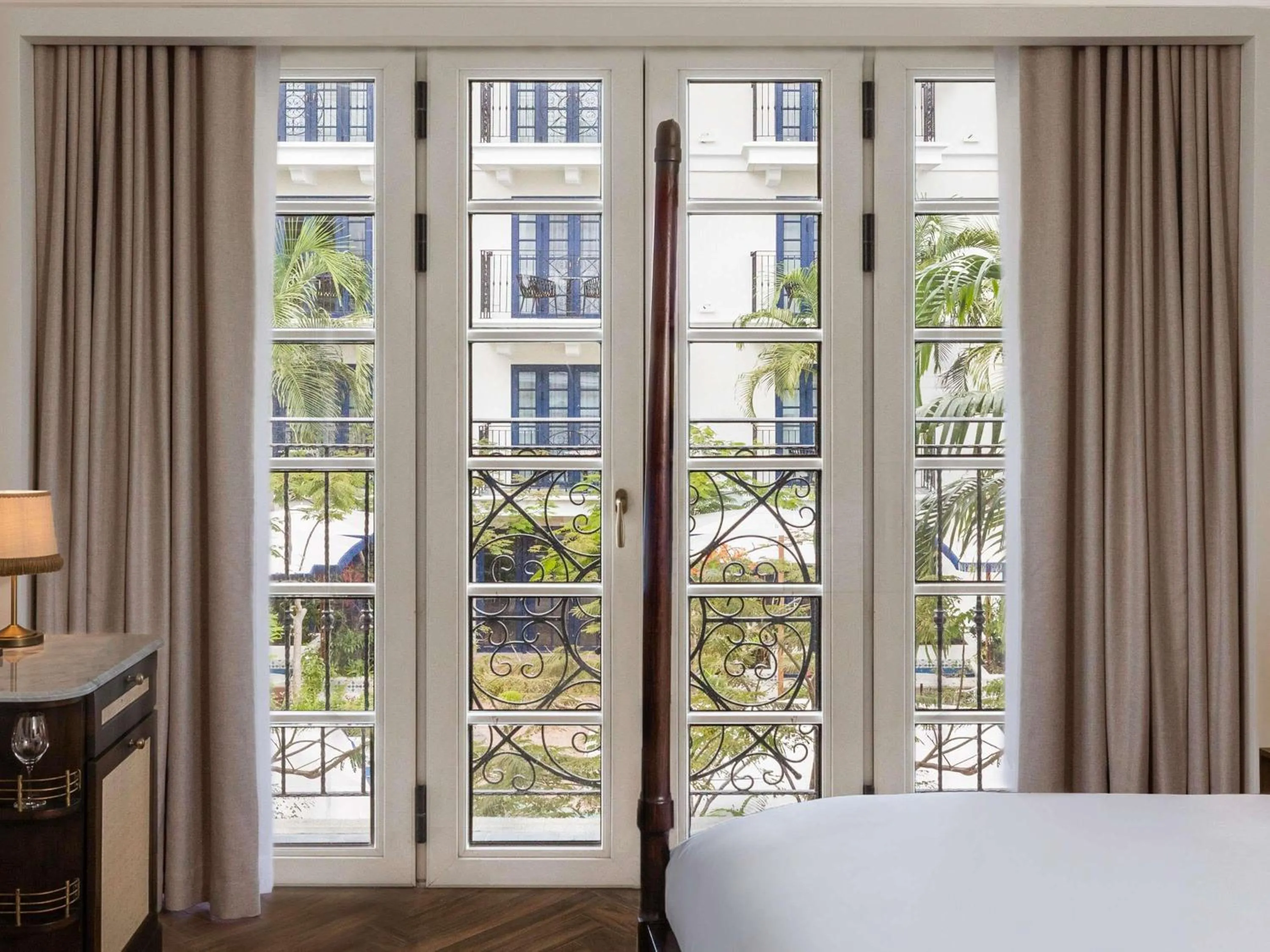 Bedroom, Bed in Sofitel Legend Casco Viejo, Panama City