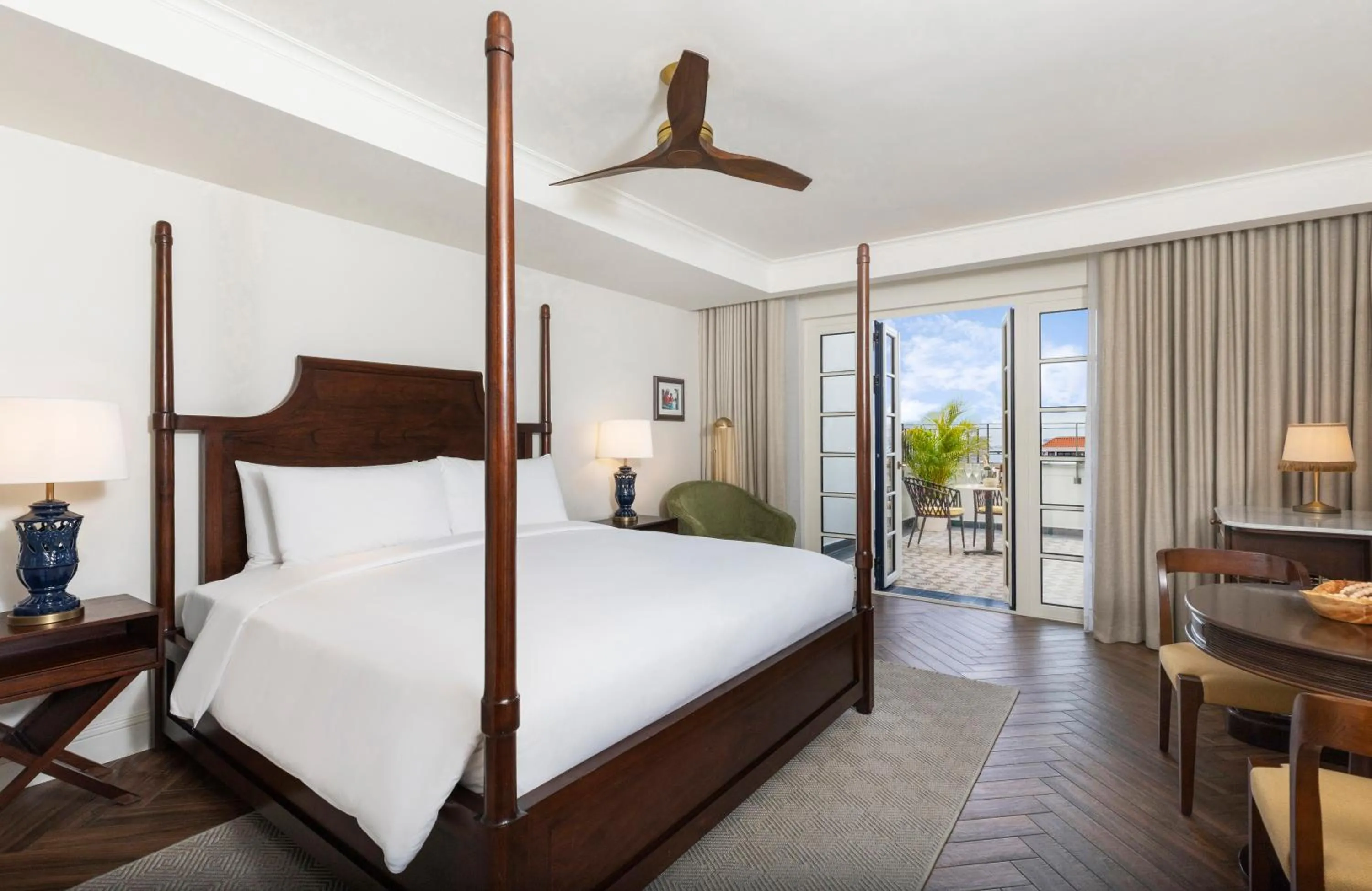 Bedroom, Bed in Sofitel Legend Casco Viejo, Panama City