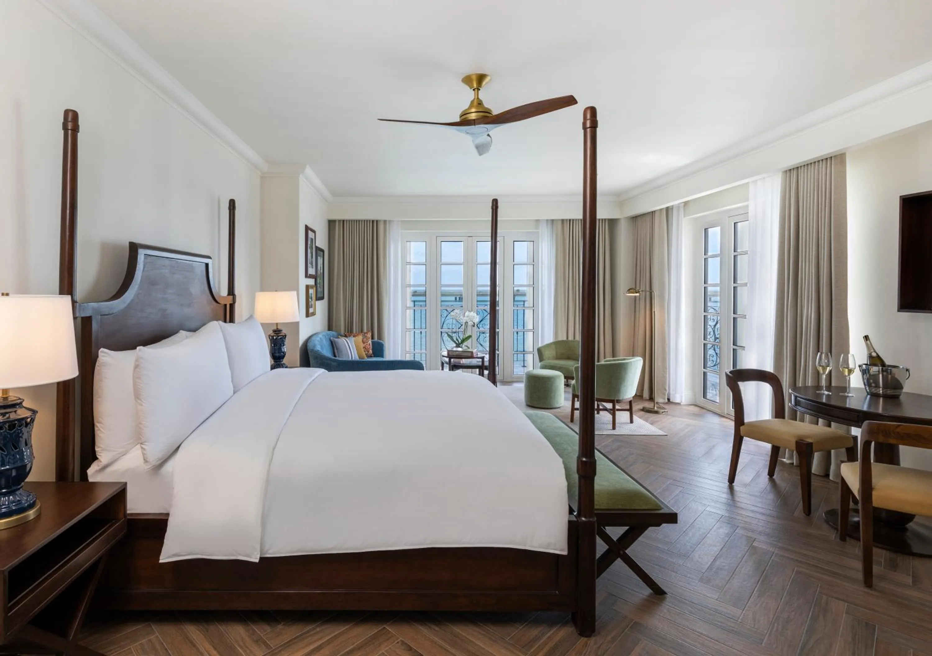 Bedroom, Bed in Sofitel Legend Casco Viejo, Panama City