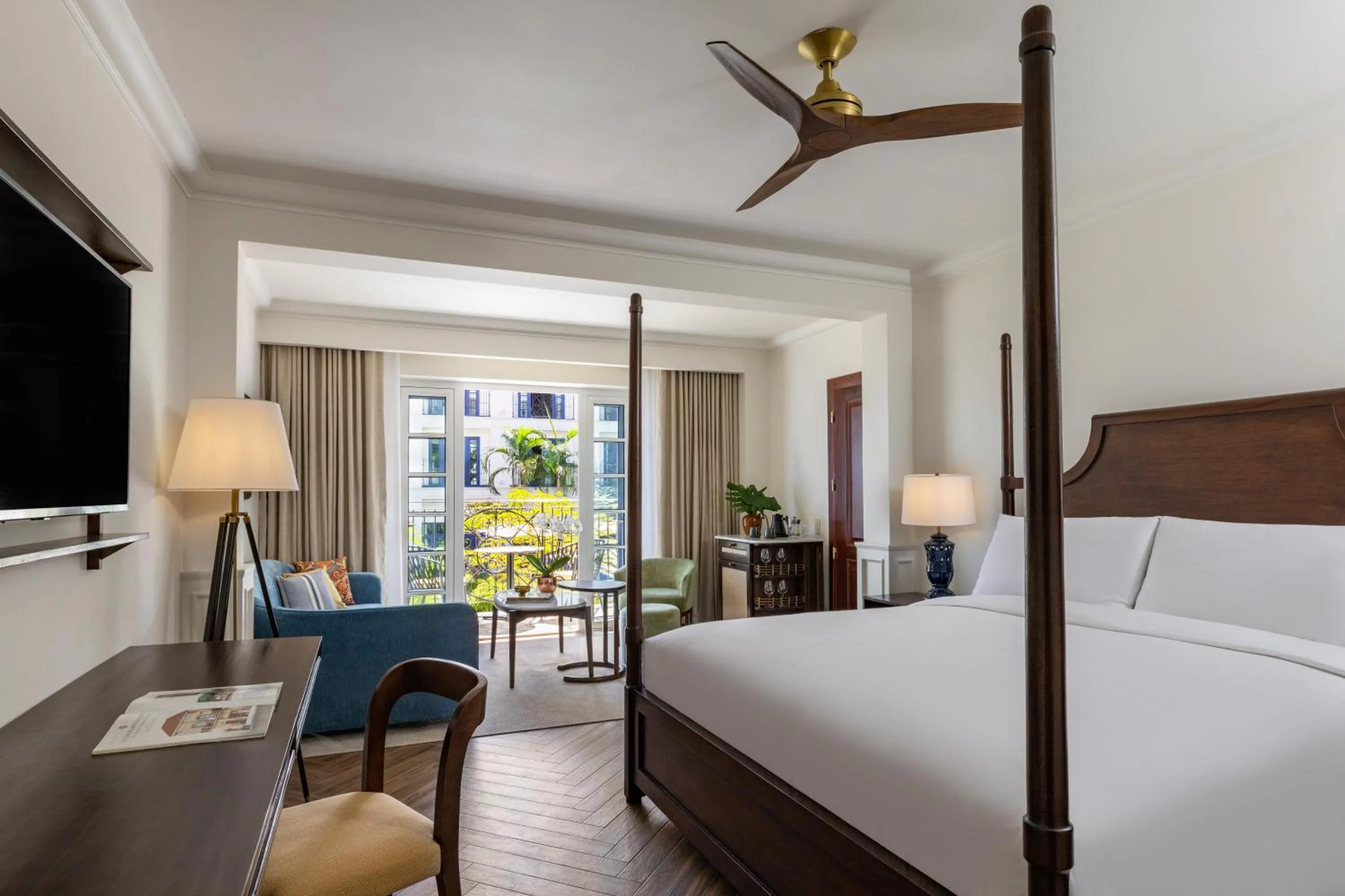 Bedroom, Bed in Sofitel Legend Casco Viejo, Panama City