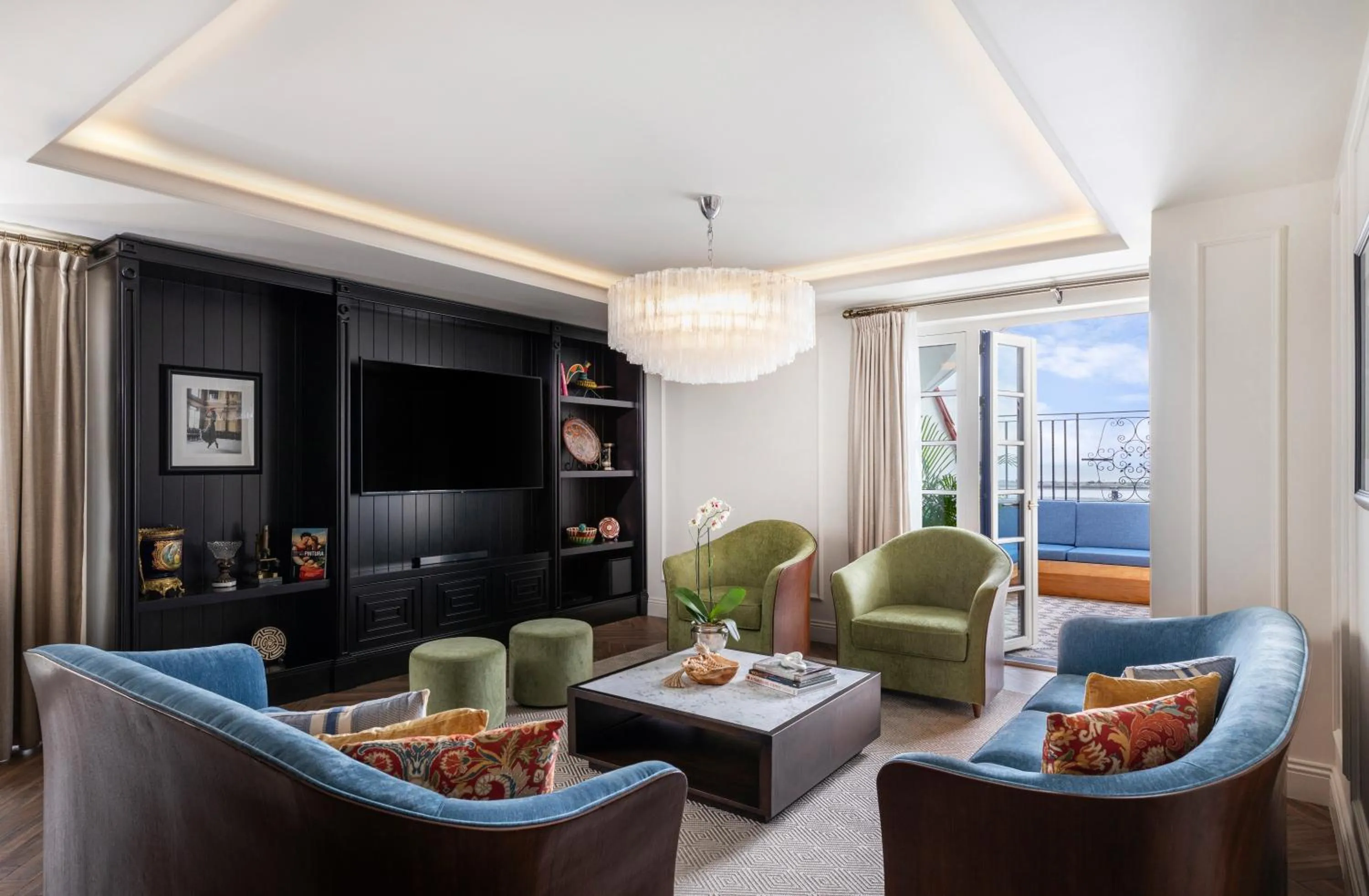 Living room in Sofitel Legend Casco Viejo, Panama City