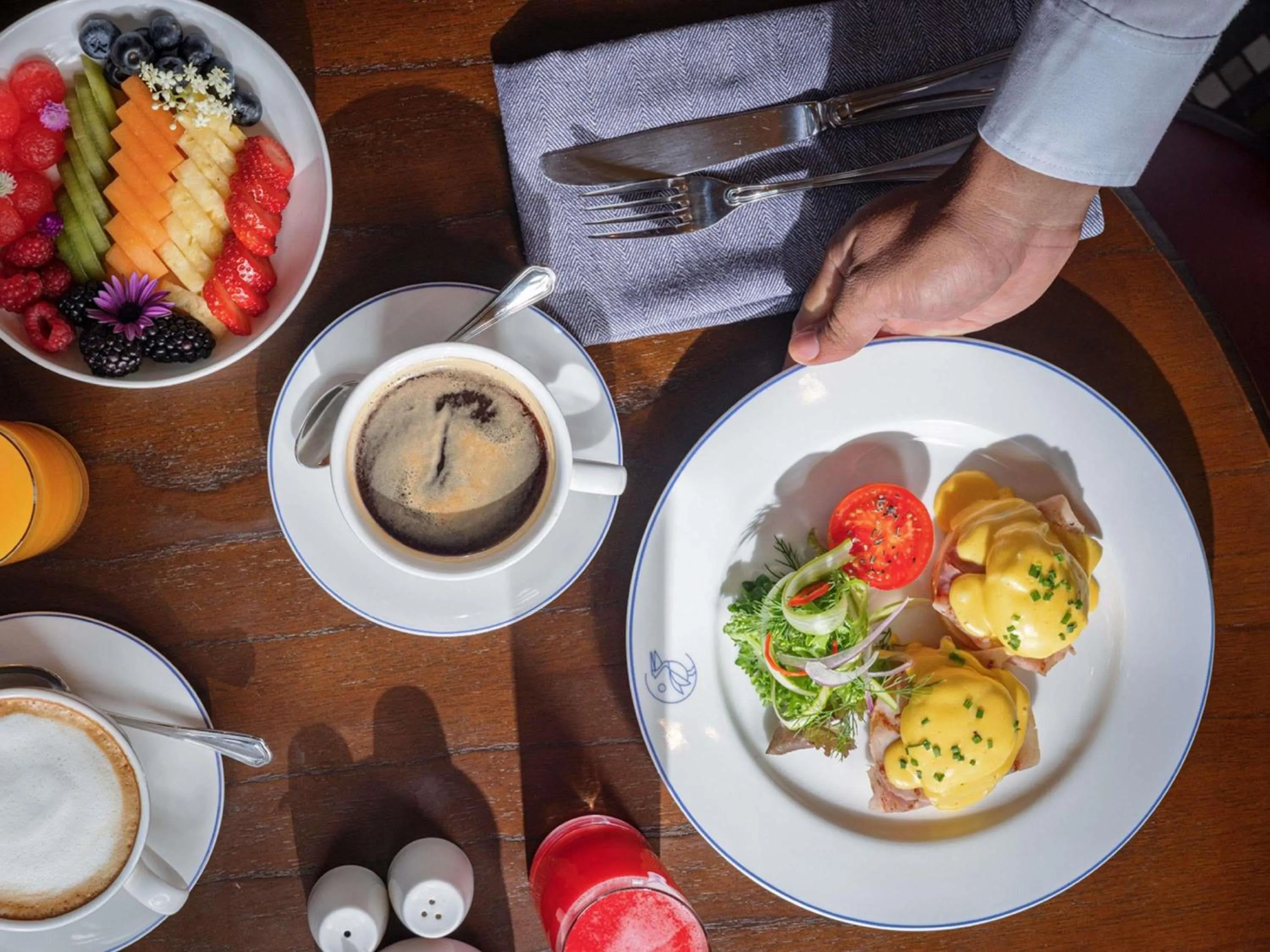 Breakfast in Sofitel Legend Casco Viejo, Panama City