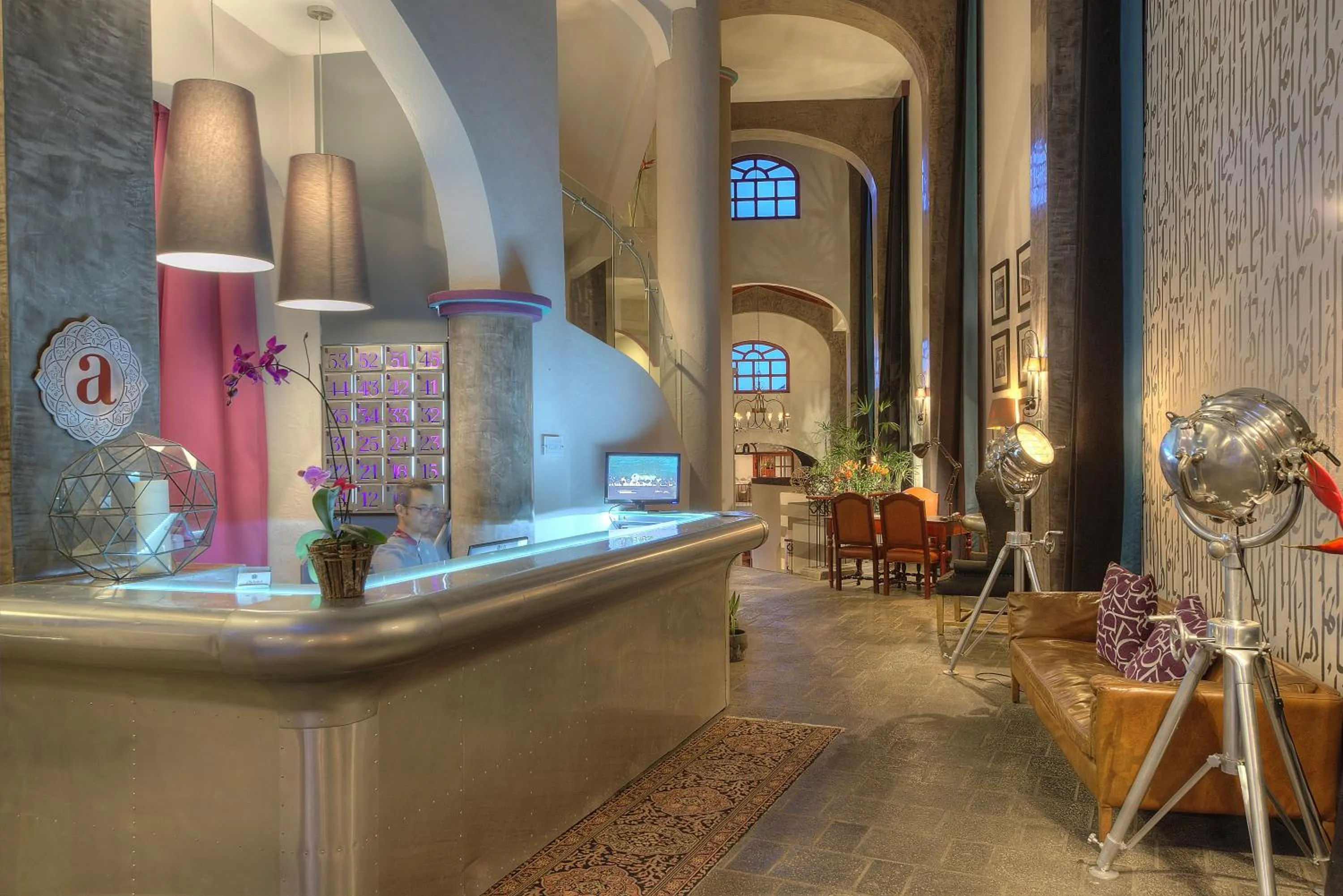 Lobby or reception in Alta Las Palomas Hotel