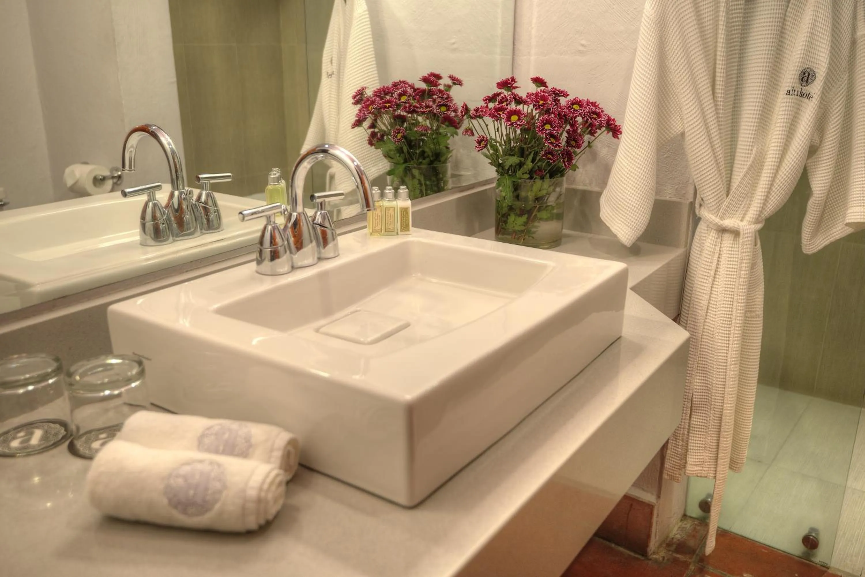 Decorative detail in Alta Las Palomas Hotel