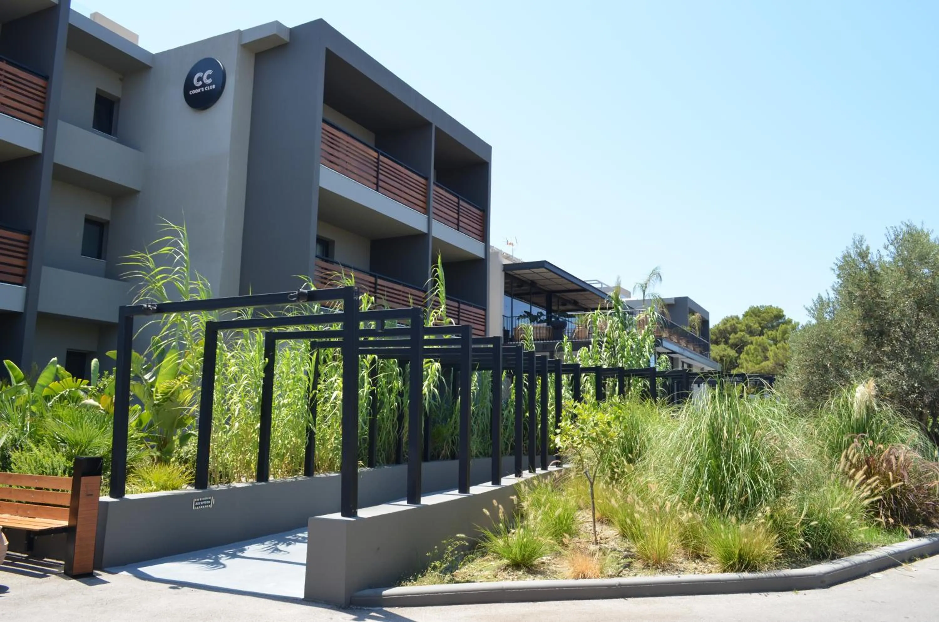 Property building in Cook's Club Ialysos Rhodes