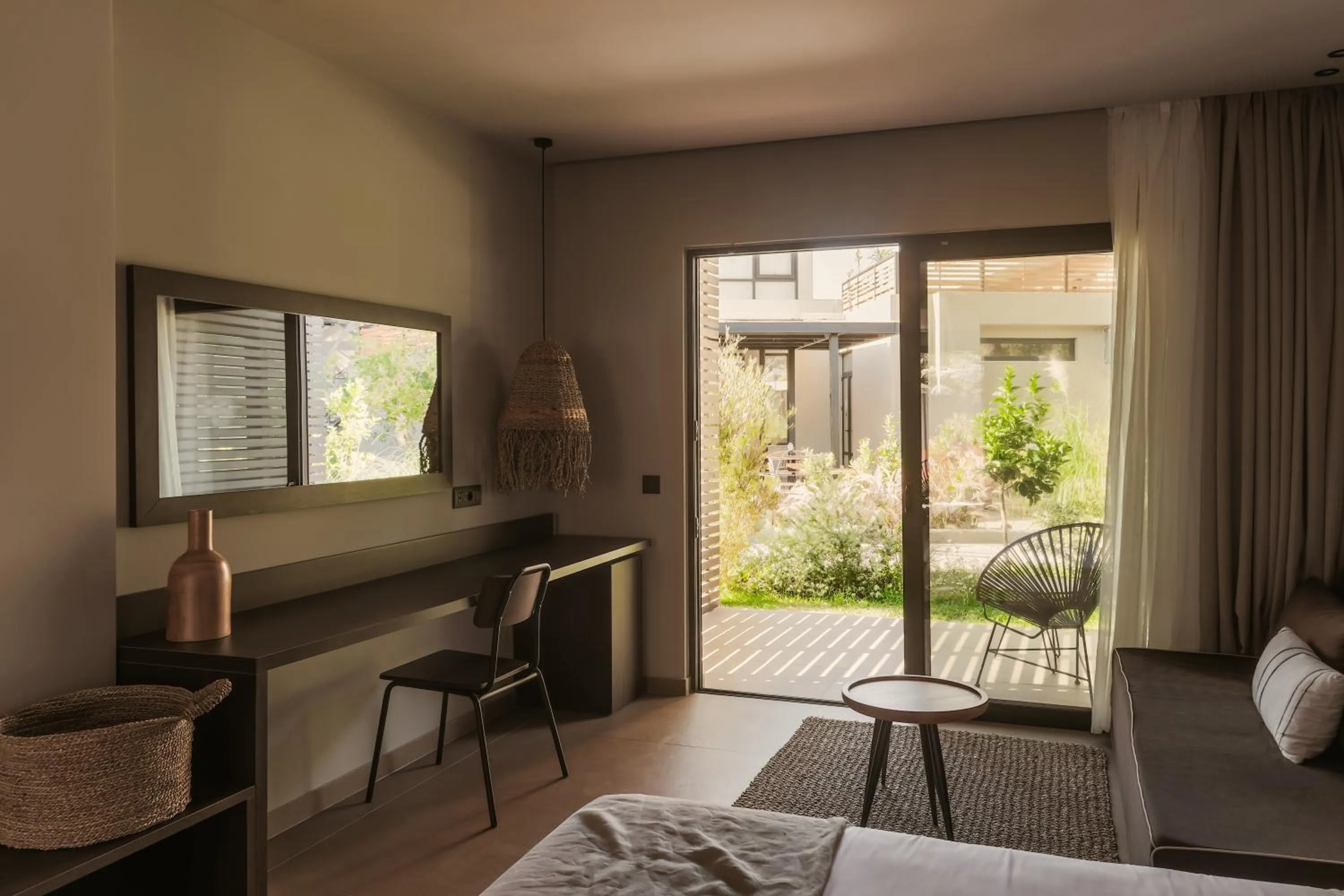 View (from property/room), Bed in Cook's Club Ialysos Rhodes