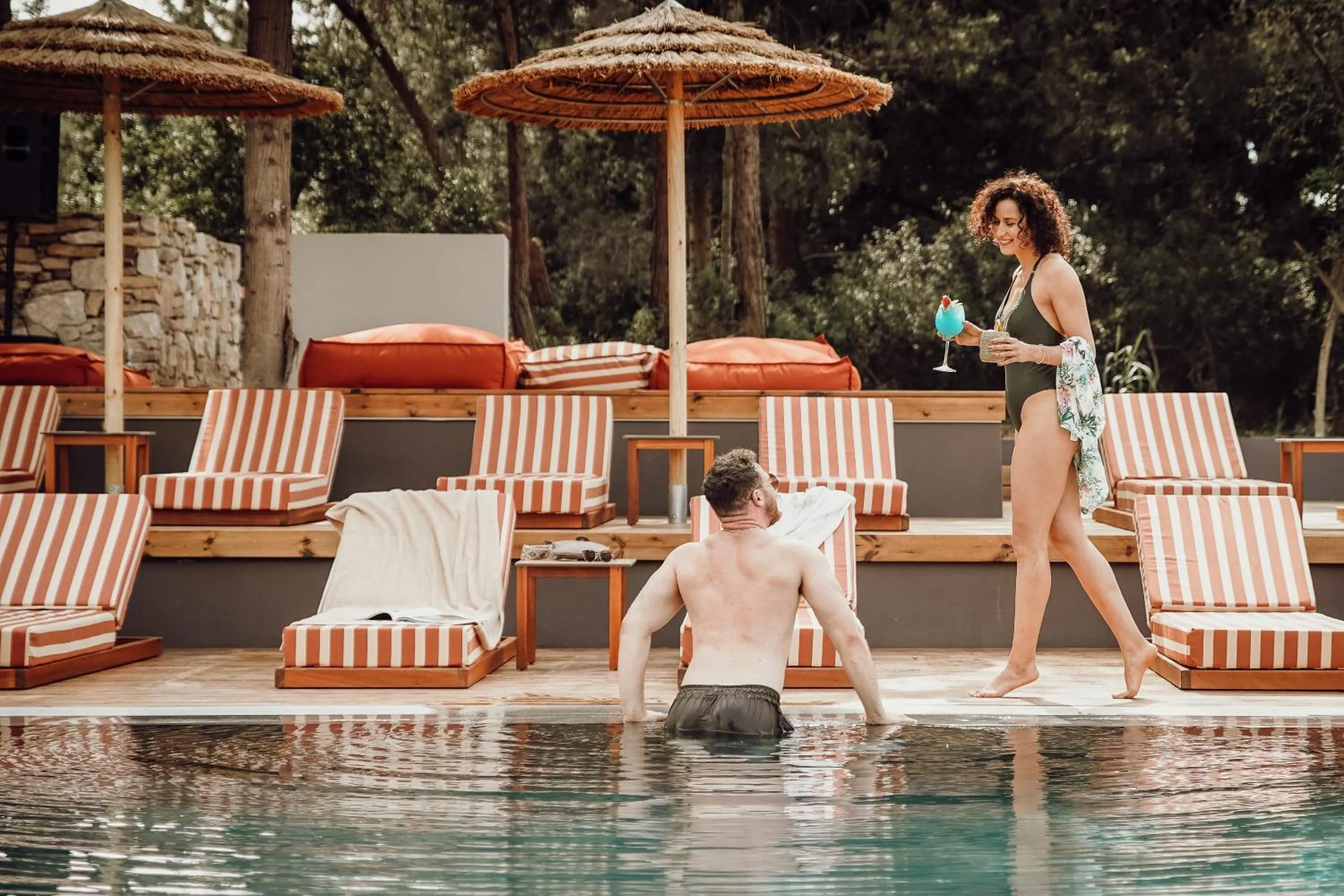 People in Cook's Club Ialysos Rhodes