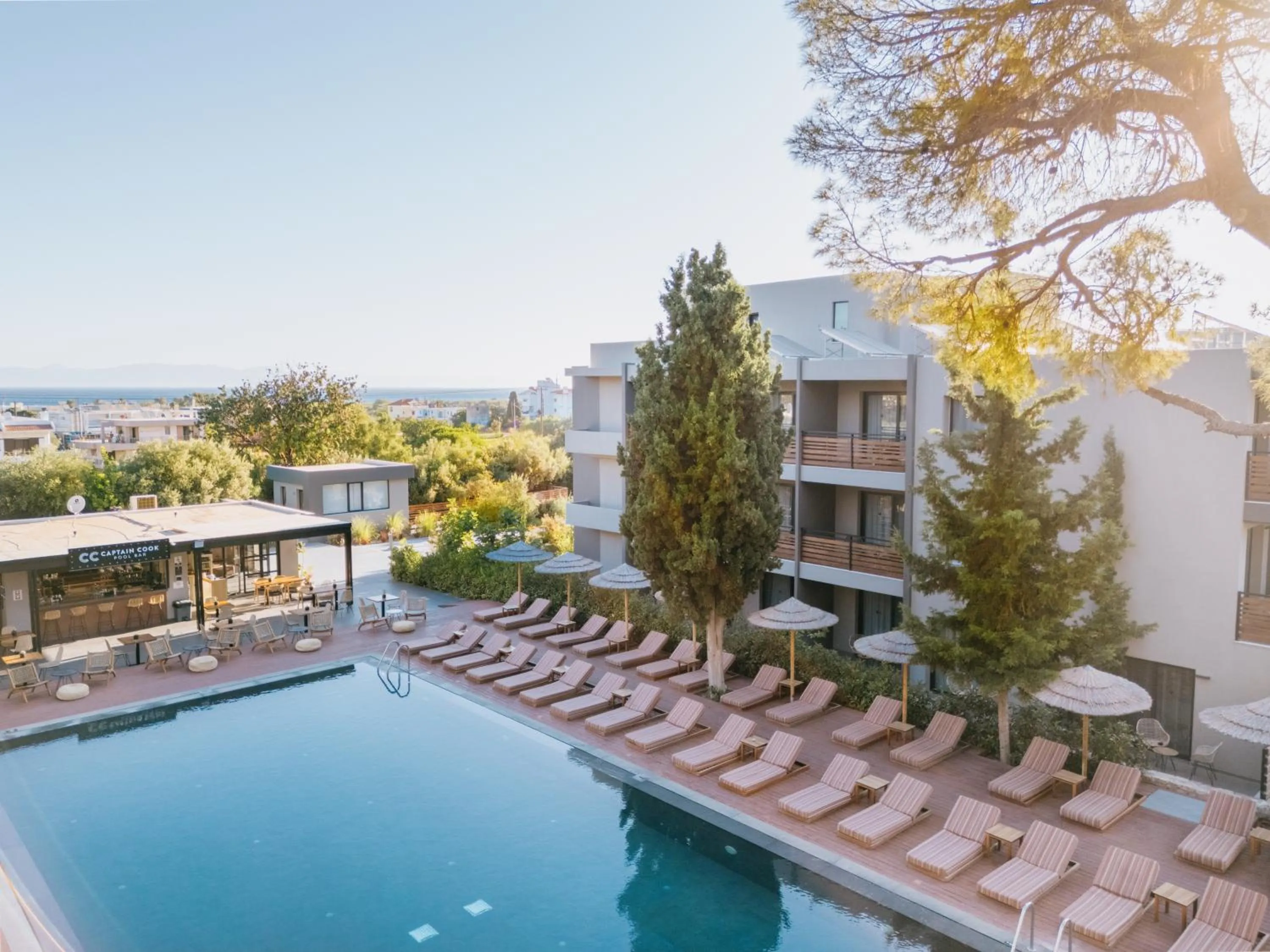 Swimming pool in Cook's Club Ialysos Rhodes