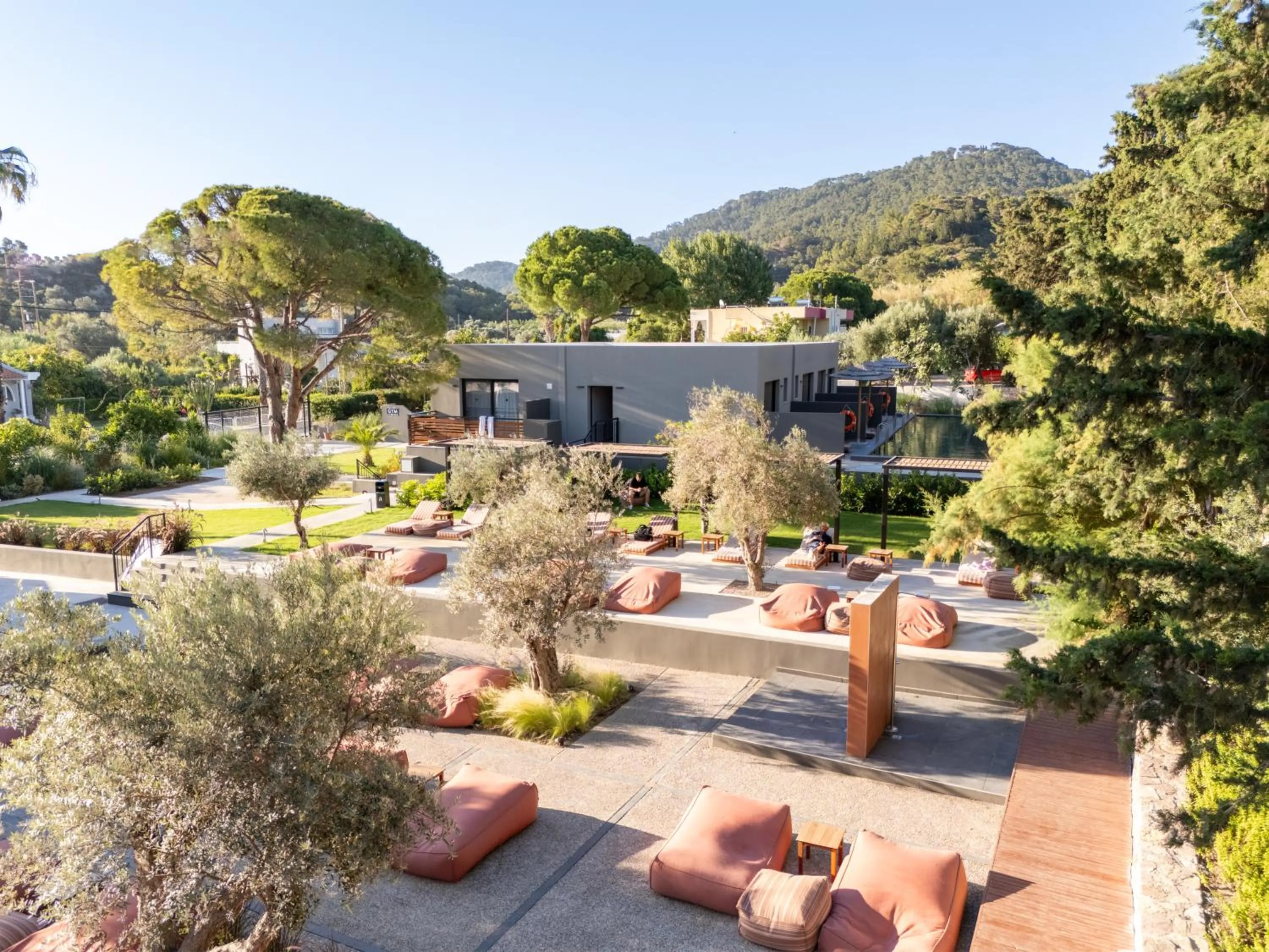 Garden in Cook's Club Ialysos Rhodes