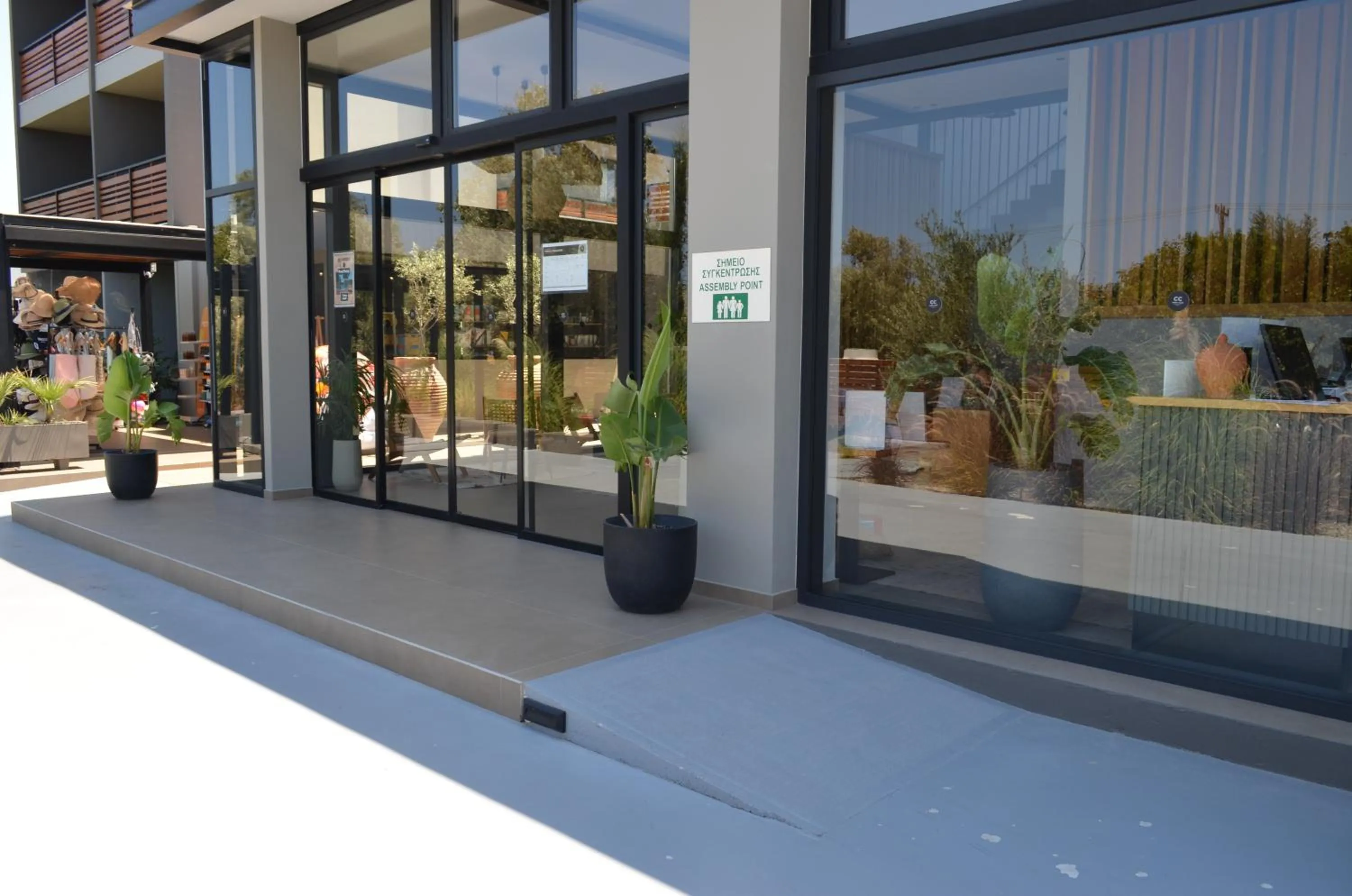 Facade/entrance in Cook's Club Ialysos Rhodes