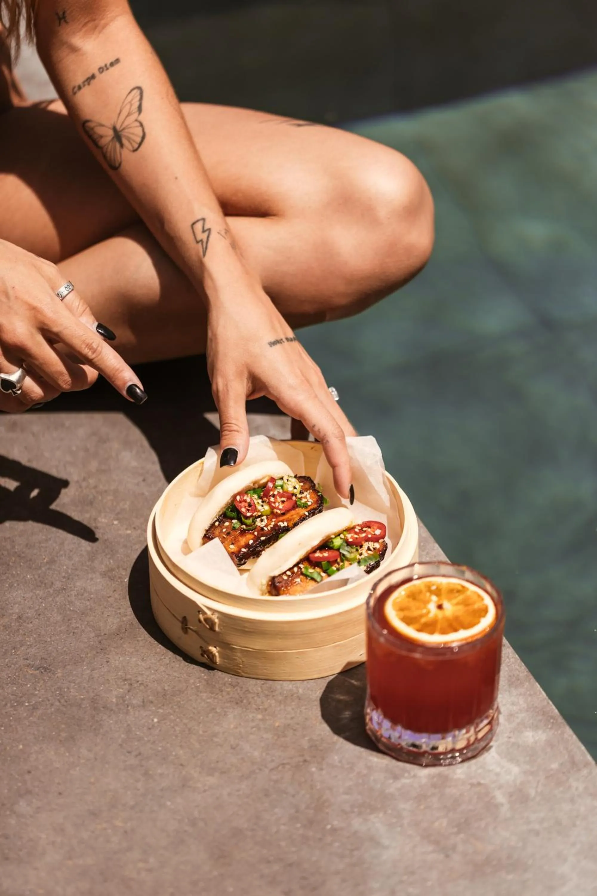 Food close-up in Cook's Club Ialysos Rhodes