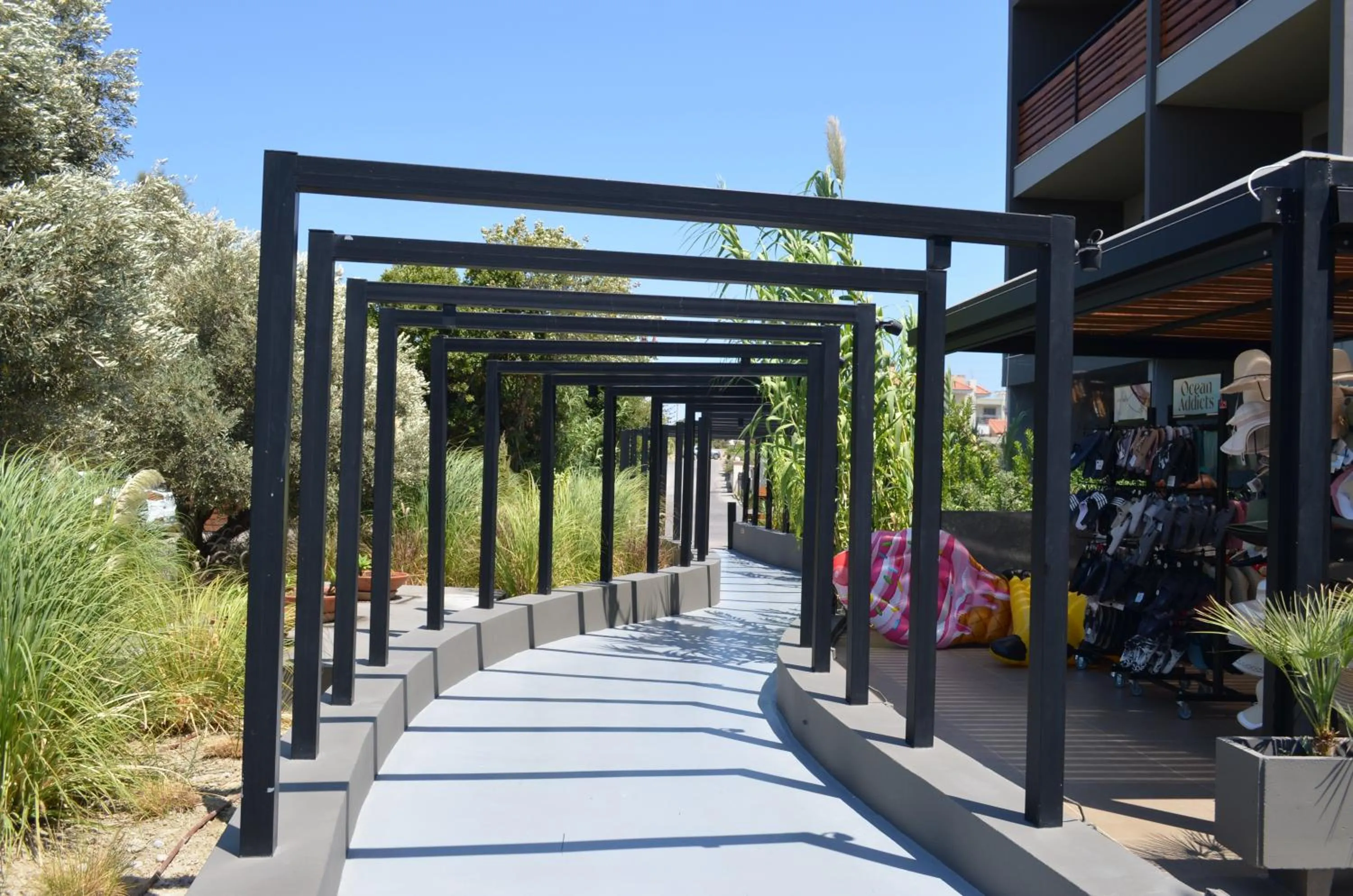 Facade/entrance in Cook's Club Ialysos Rhodes