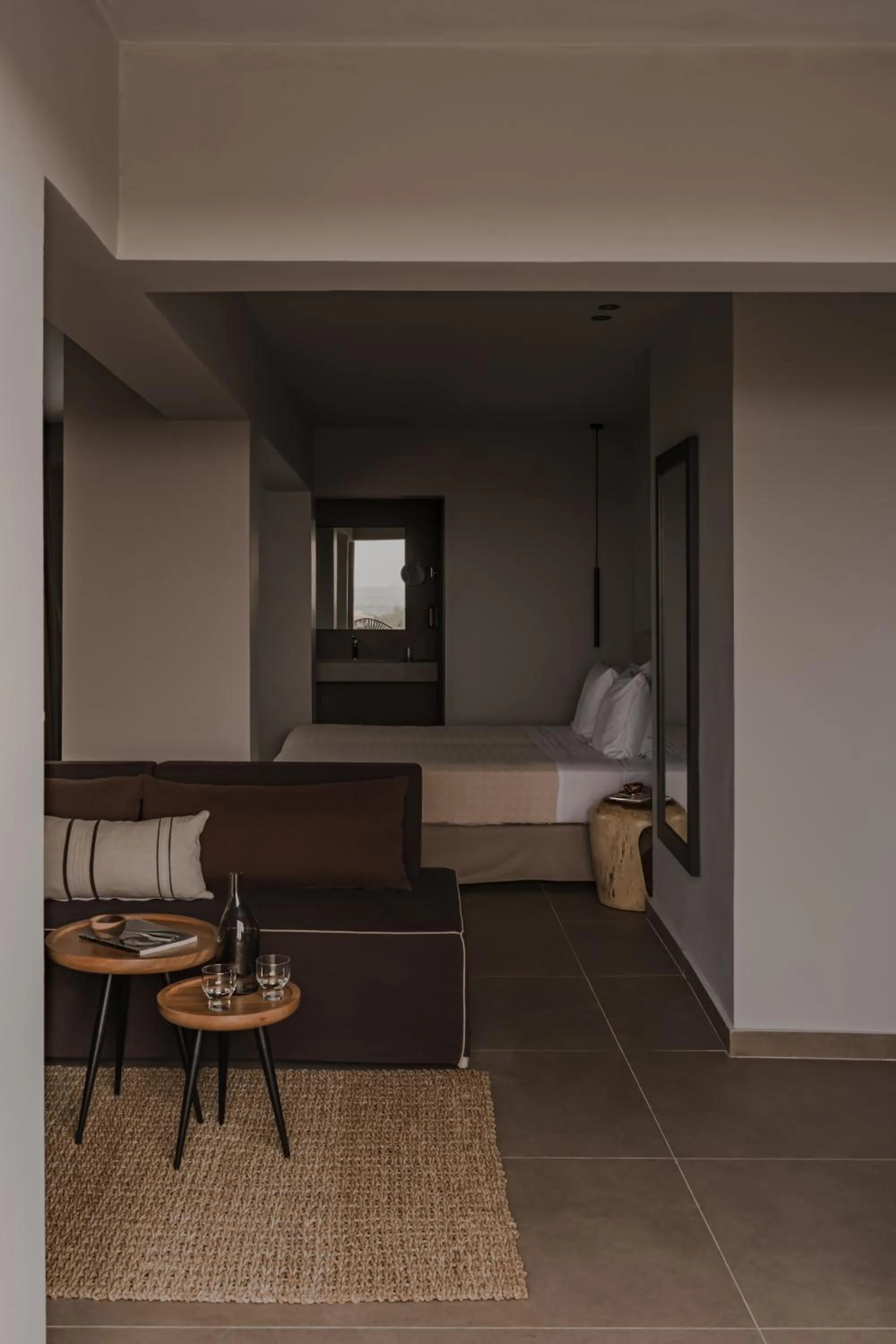 Seating area, Bed in Cook's Club Ialysos Rhodes