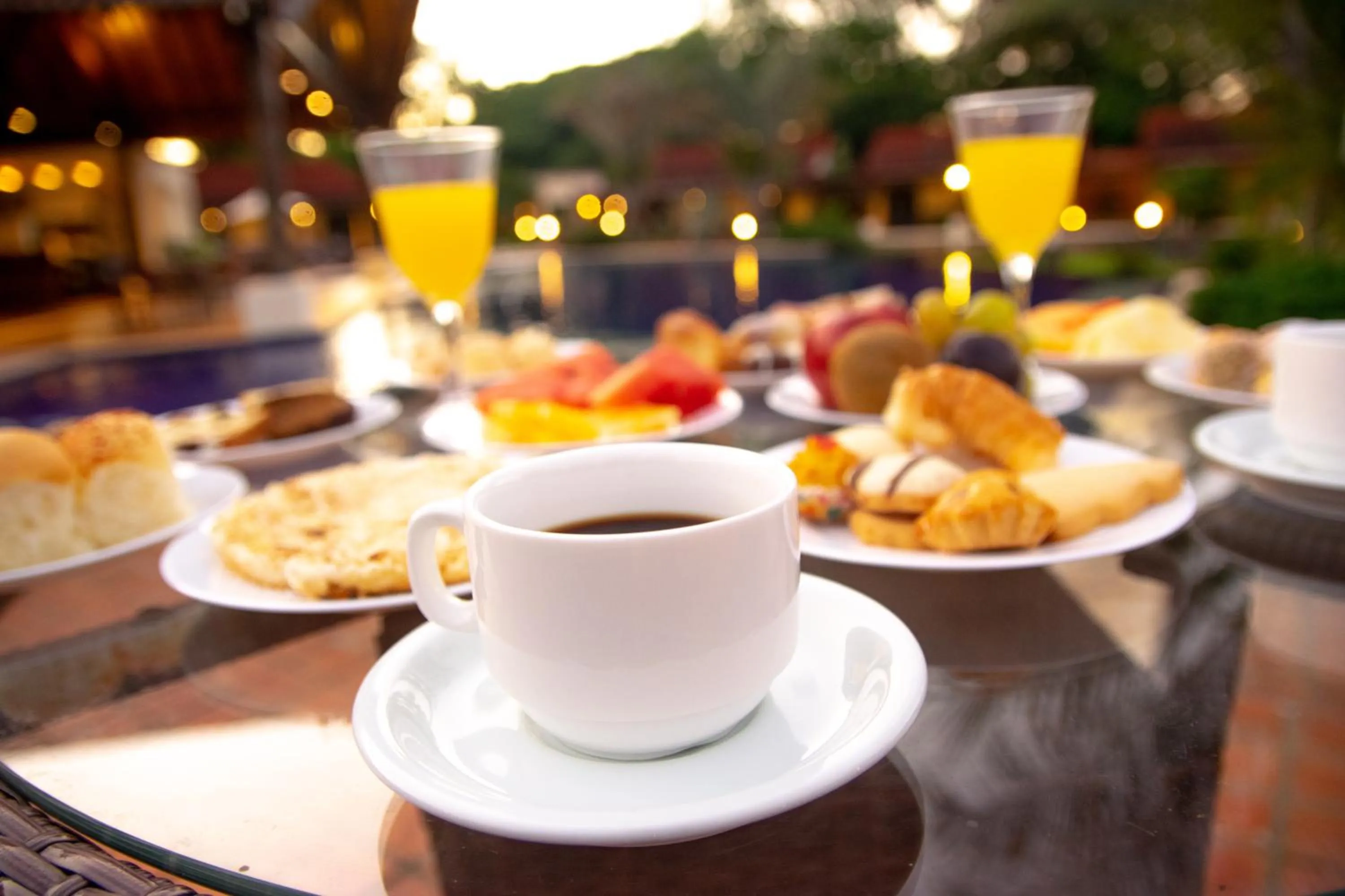 Food and drinks in Alta Gracia Parque Hotel