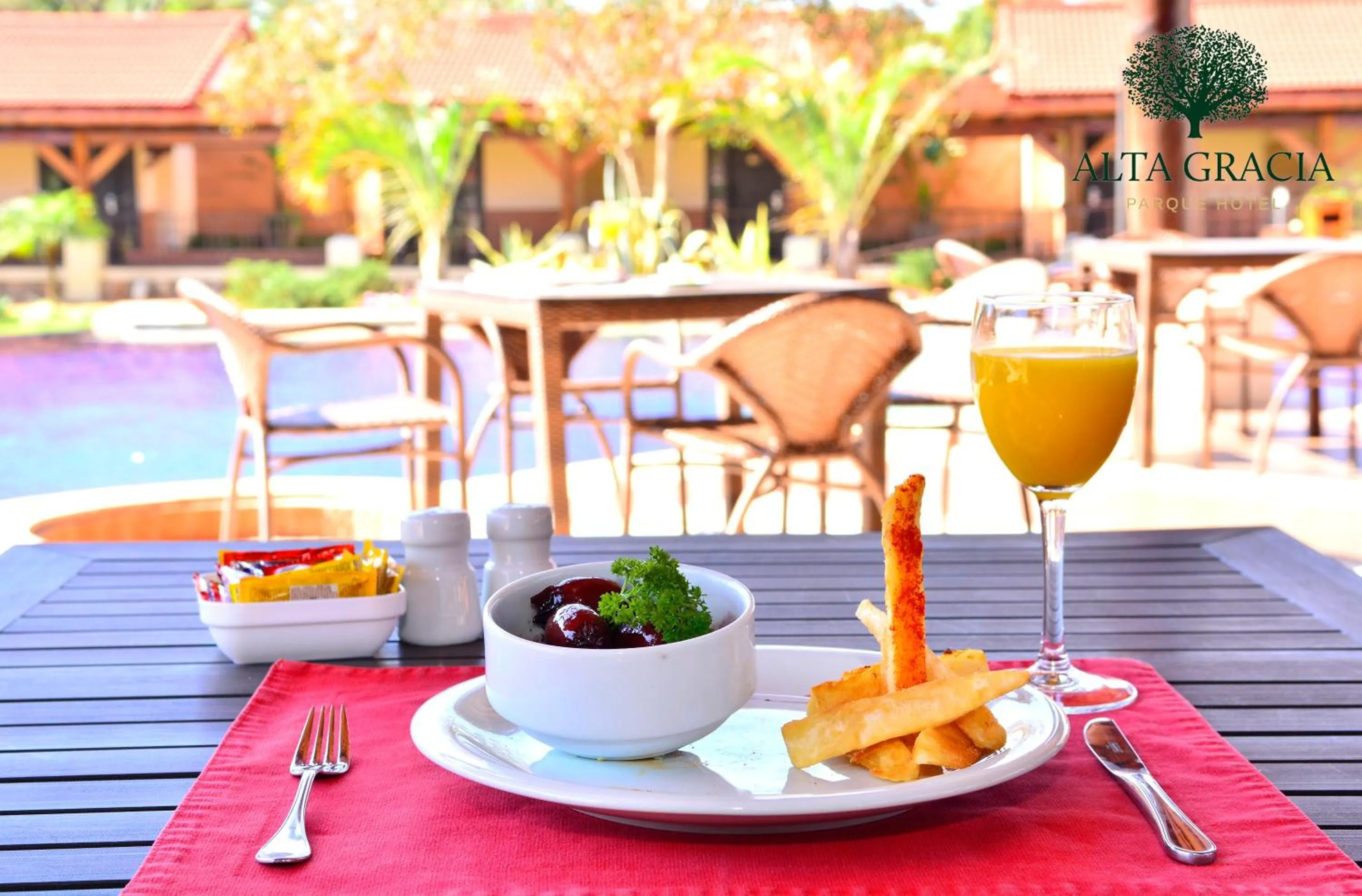 Food in Alta Gracia Parque Hotel