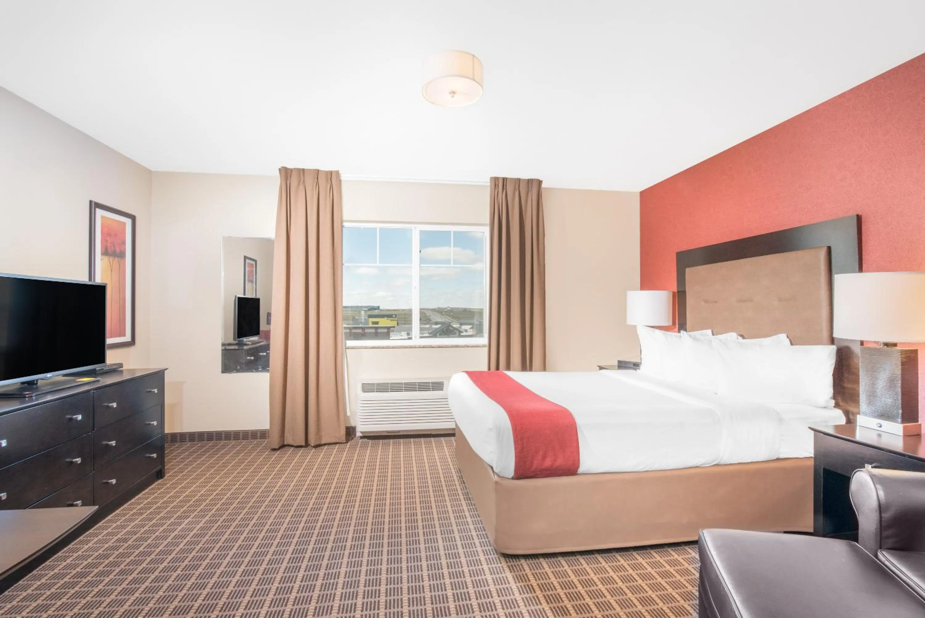 Bed in Hawthorn Extended Stay by Wyndham Dickinson