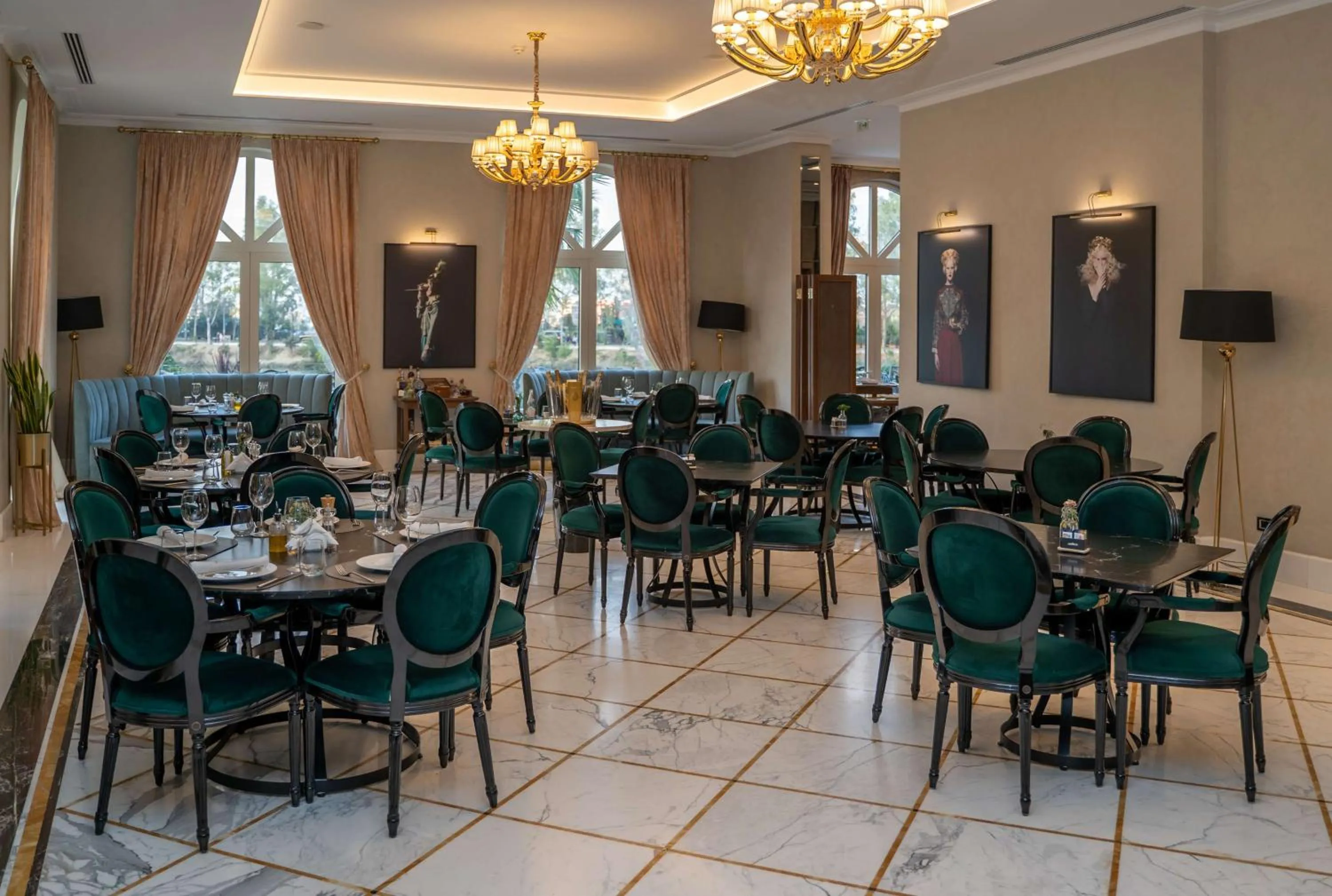 Restaurant/places to eat in Radisson Collection Morina Hotel, Tirana